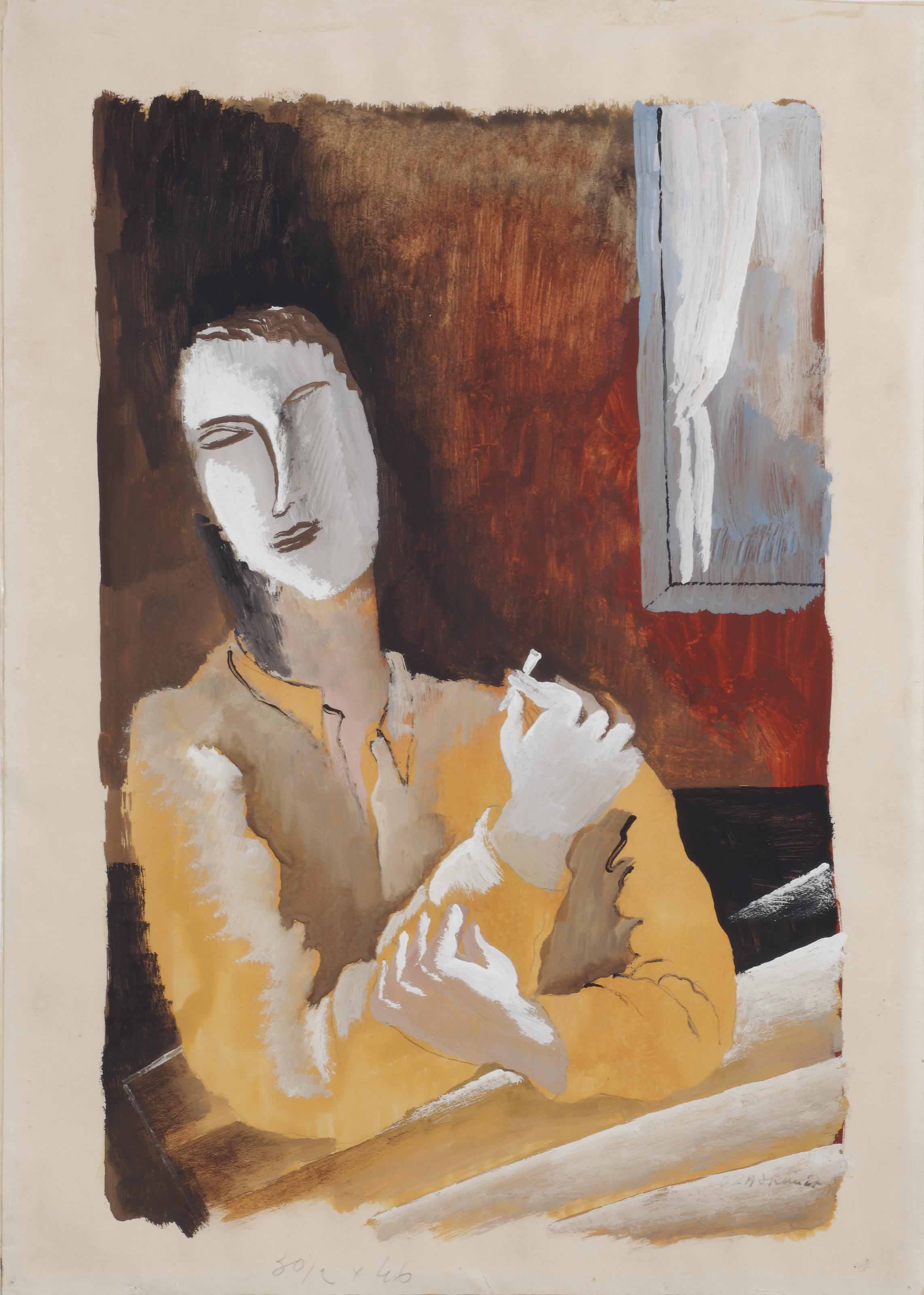 Ossip Zadkine — Запах у окна