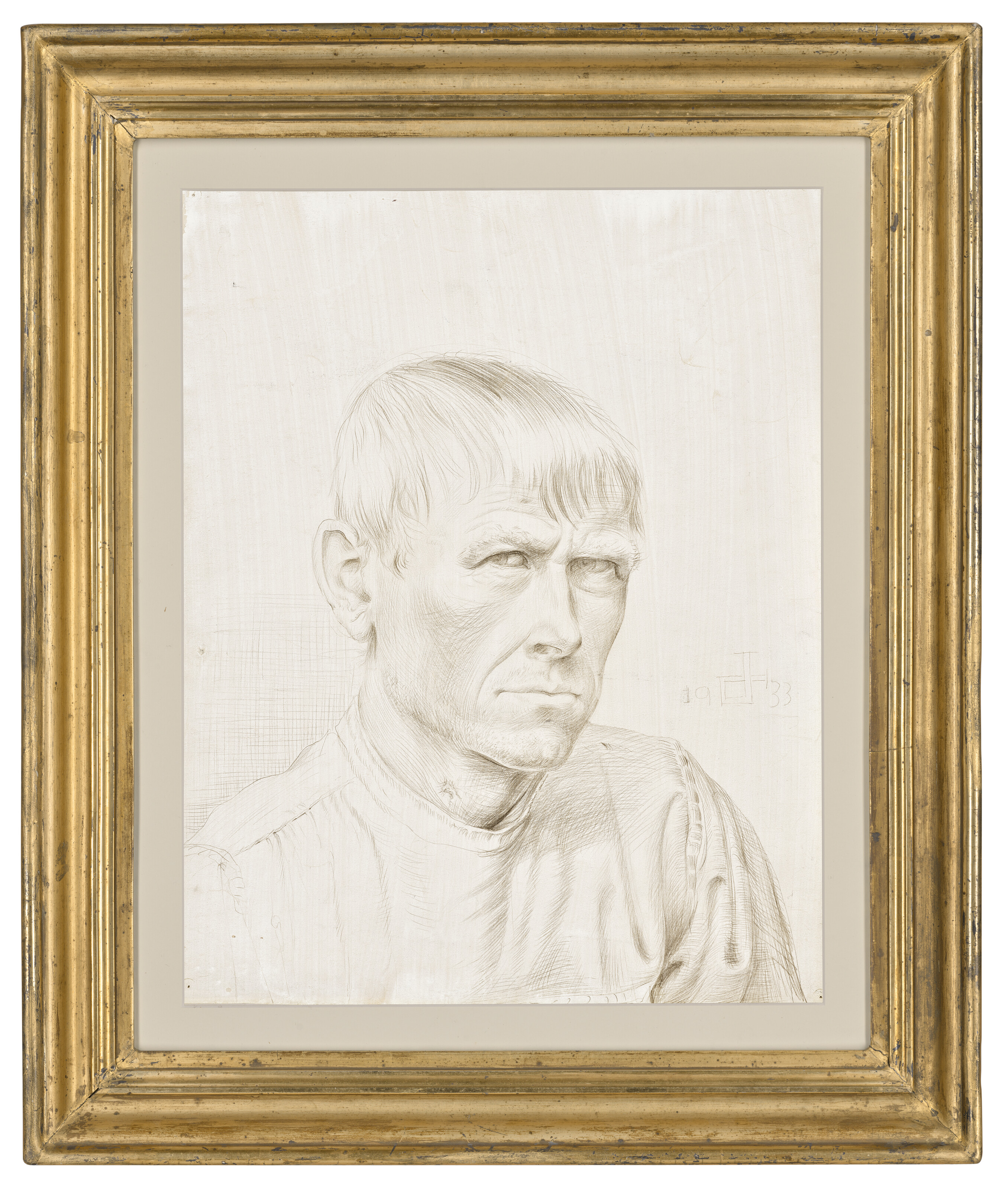 Otto Dix — Сельбстбилдис, 1933, изображение 2