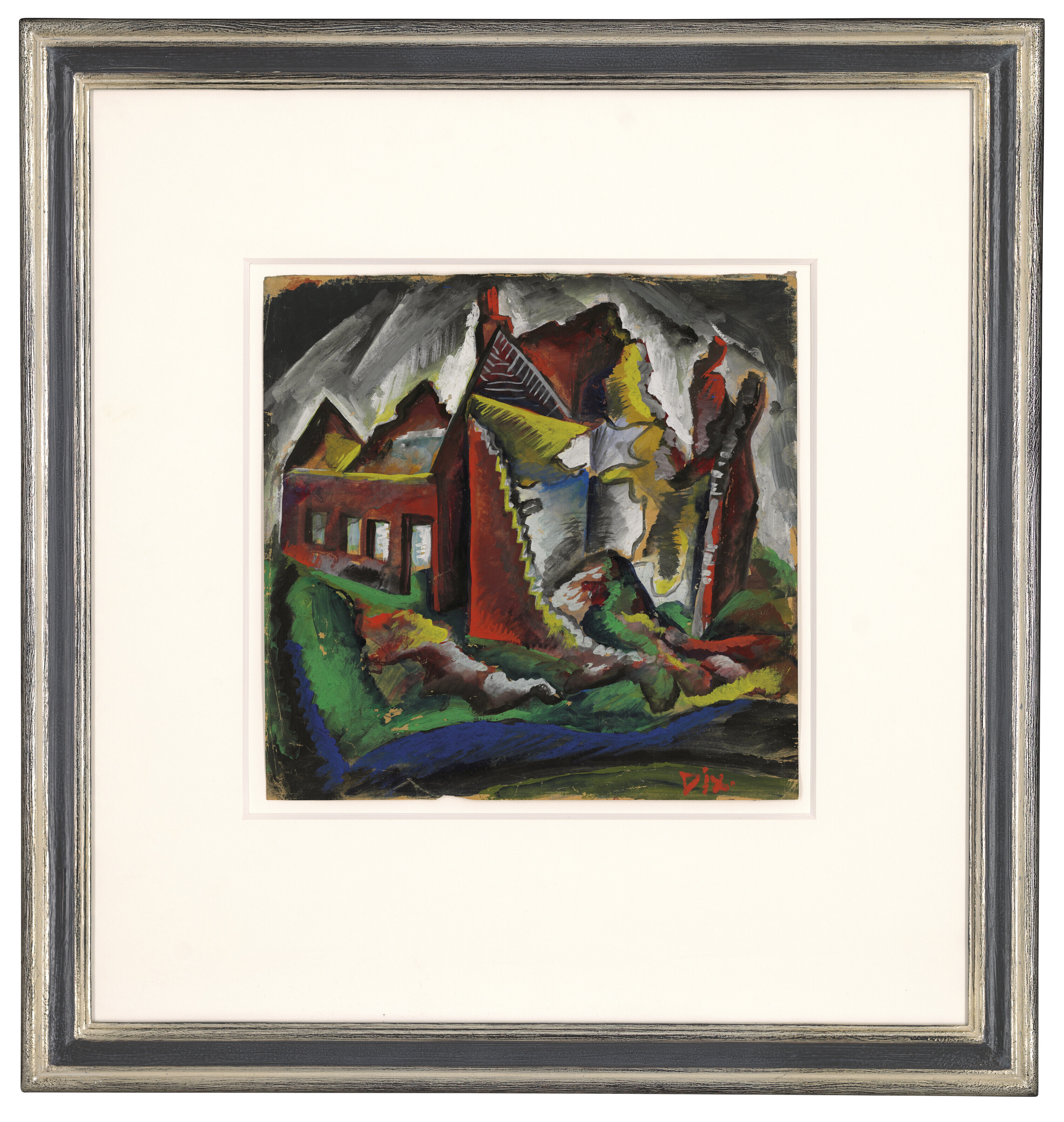 Otto Dix — Апартаменты Zerschossenes Gehöft - Haus в Б., изображение 2