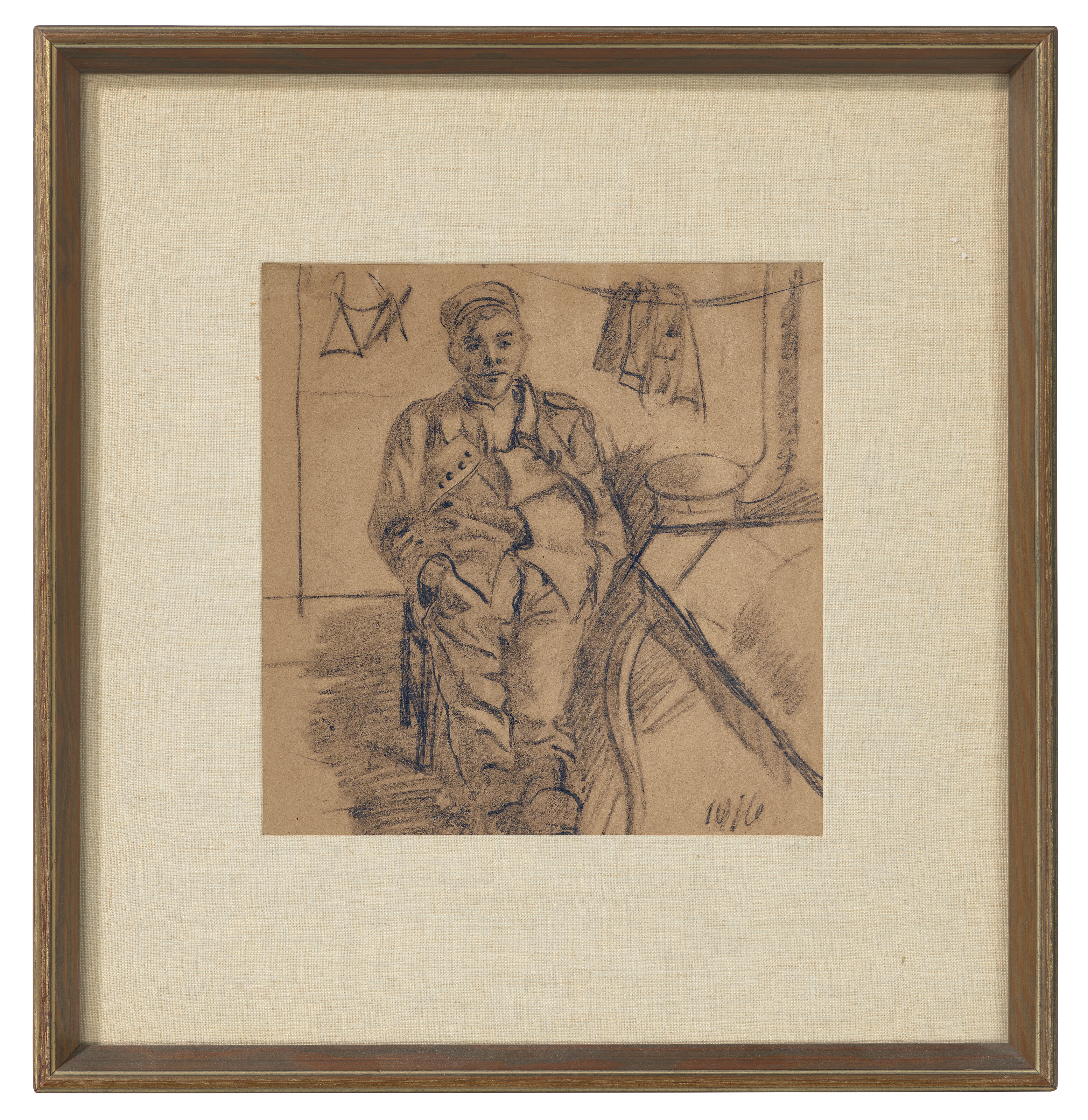 Otto Dix — Солдат в бункере, изображение 2