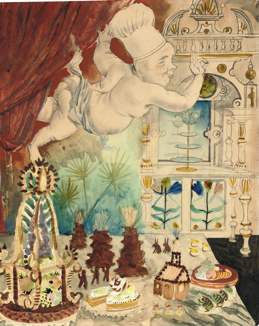 Otto Dix — Дер Готт дер Кондиторен
