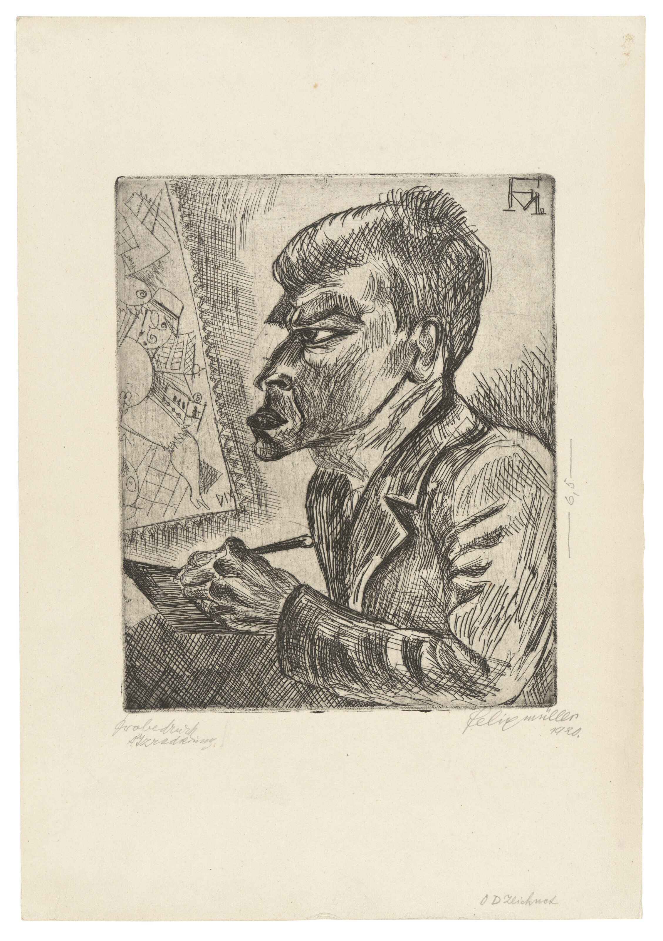 Otto Dix — Отто Дикс цайхнет