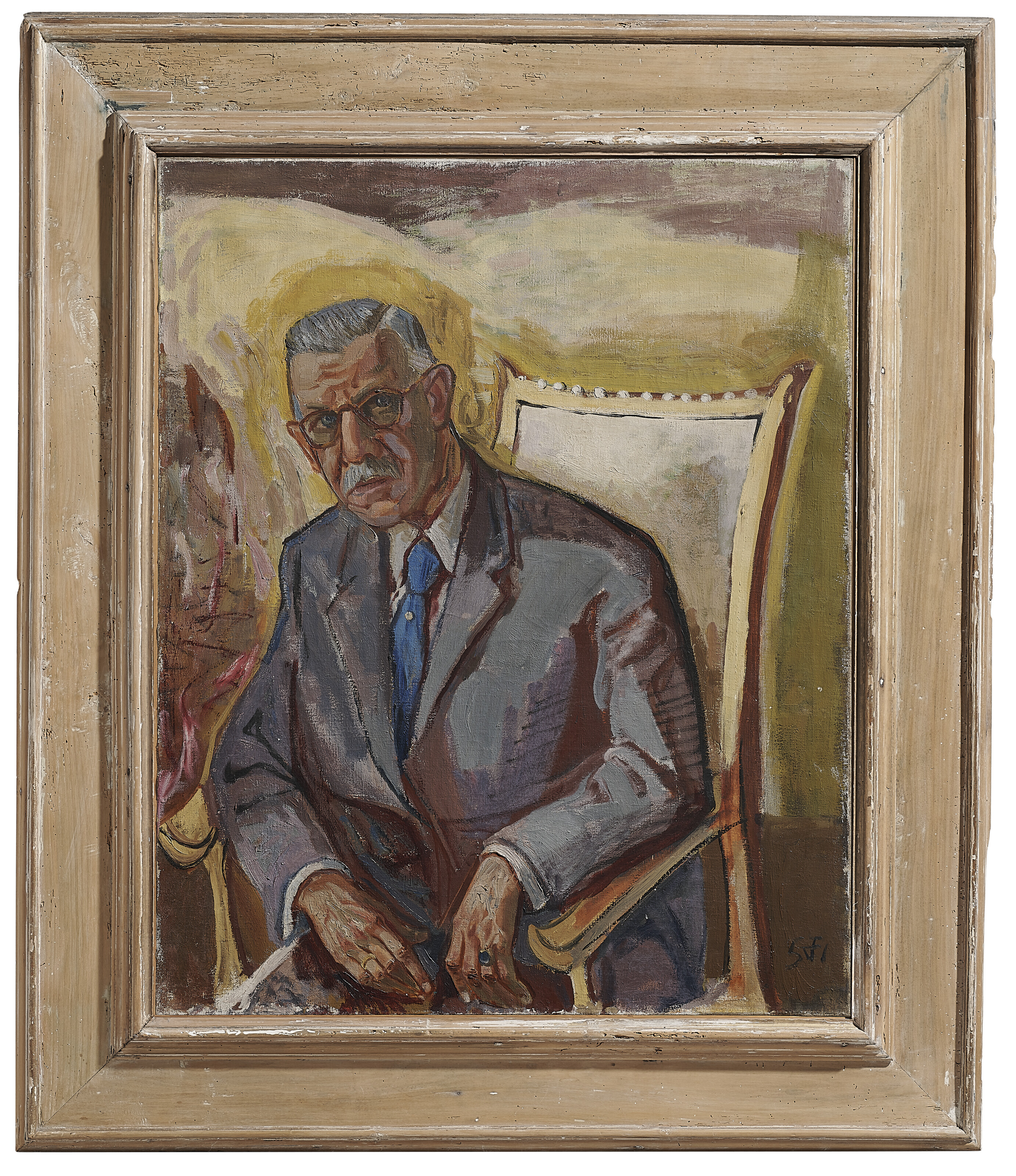 Otto Dix — Бильднис проф. д-р Вильгельм Хергт, изображение 2