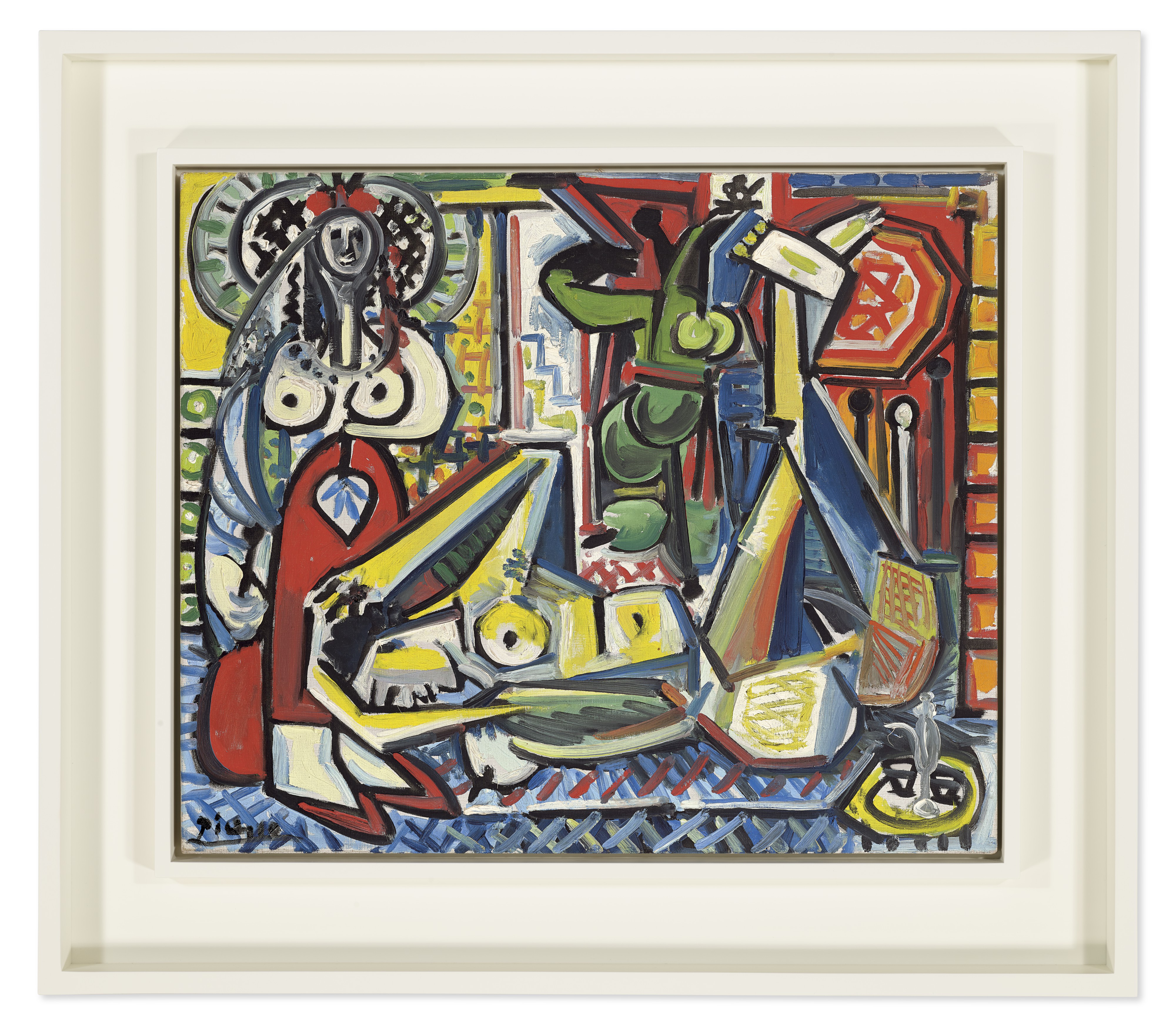 Pablo Picasso — Алжирские женщины (версия "F"), изображение 2