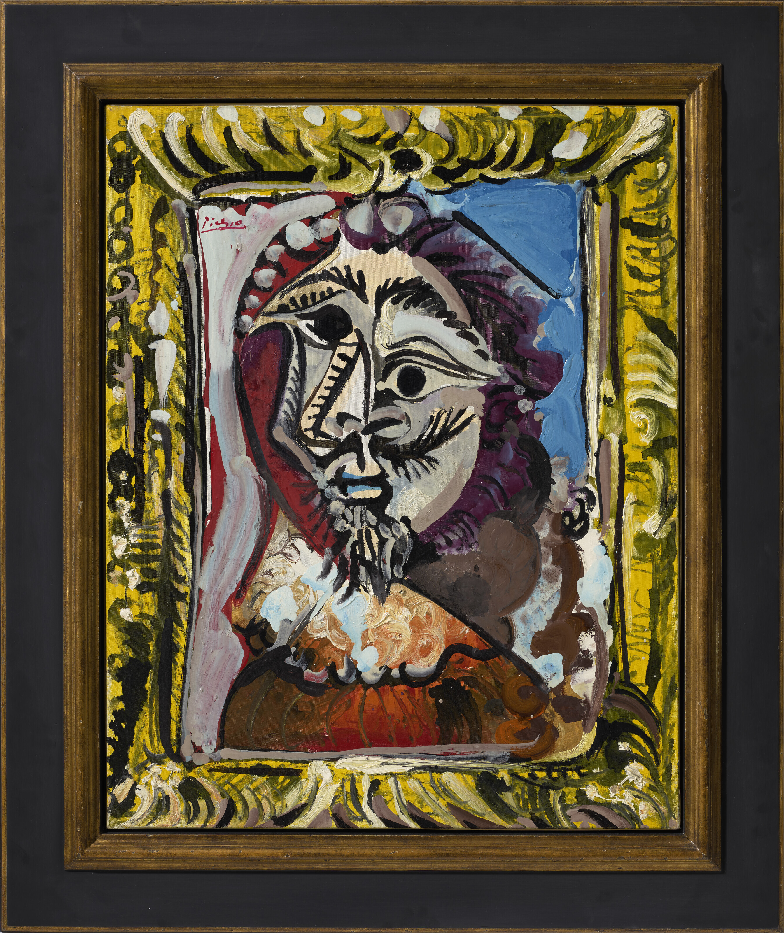 Pablo Picasso — Бюст человека без кадров, изображение 2