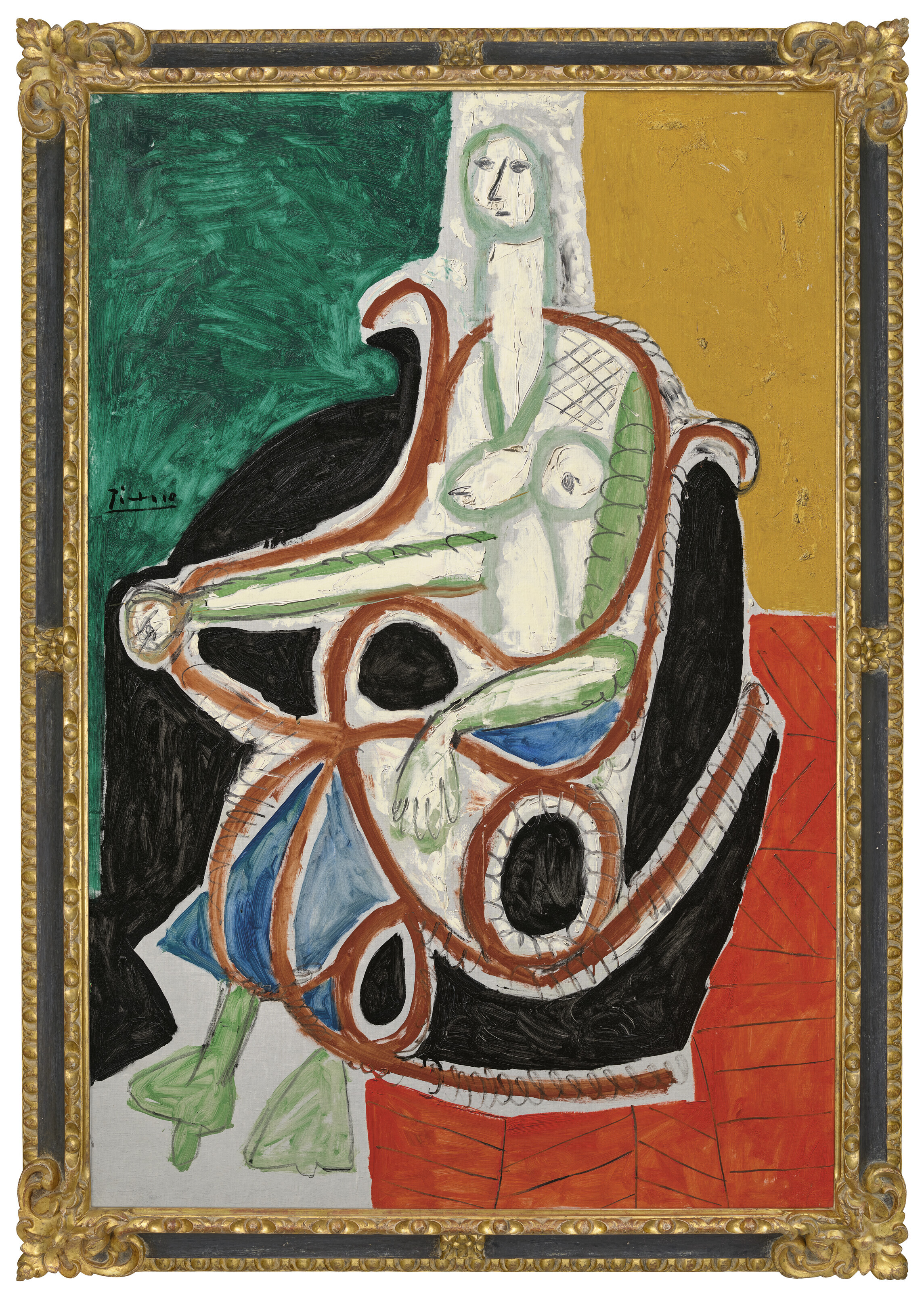 Pablo Picasso — Женщина в кресле-качалке (Жаклин), изображение 2