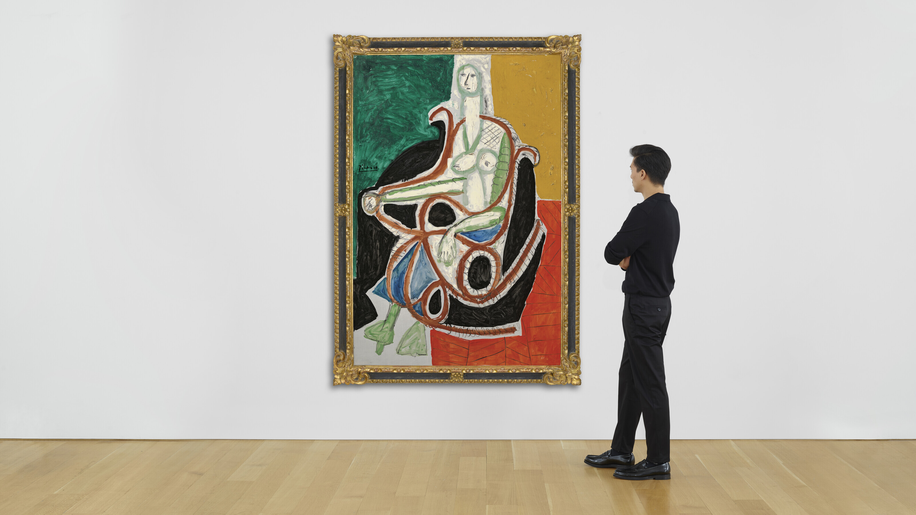 Pablo Picasso — Женщина в кресле-качалке (Жаклин), изображение 4