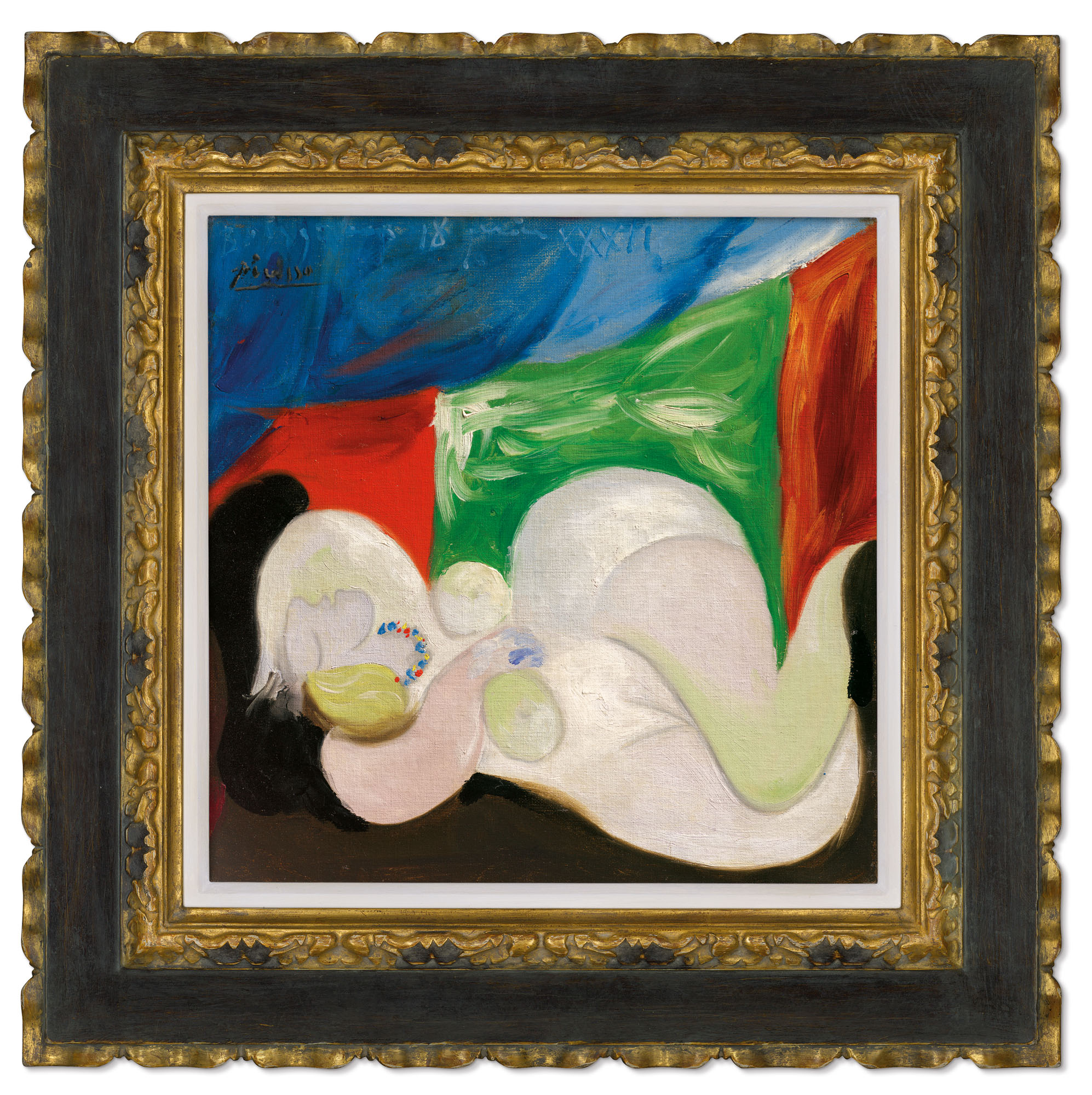 Pablo Picasso — Молодая женщина на диване у камина (Мария-Тереза), изображение 2
