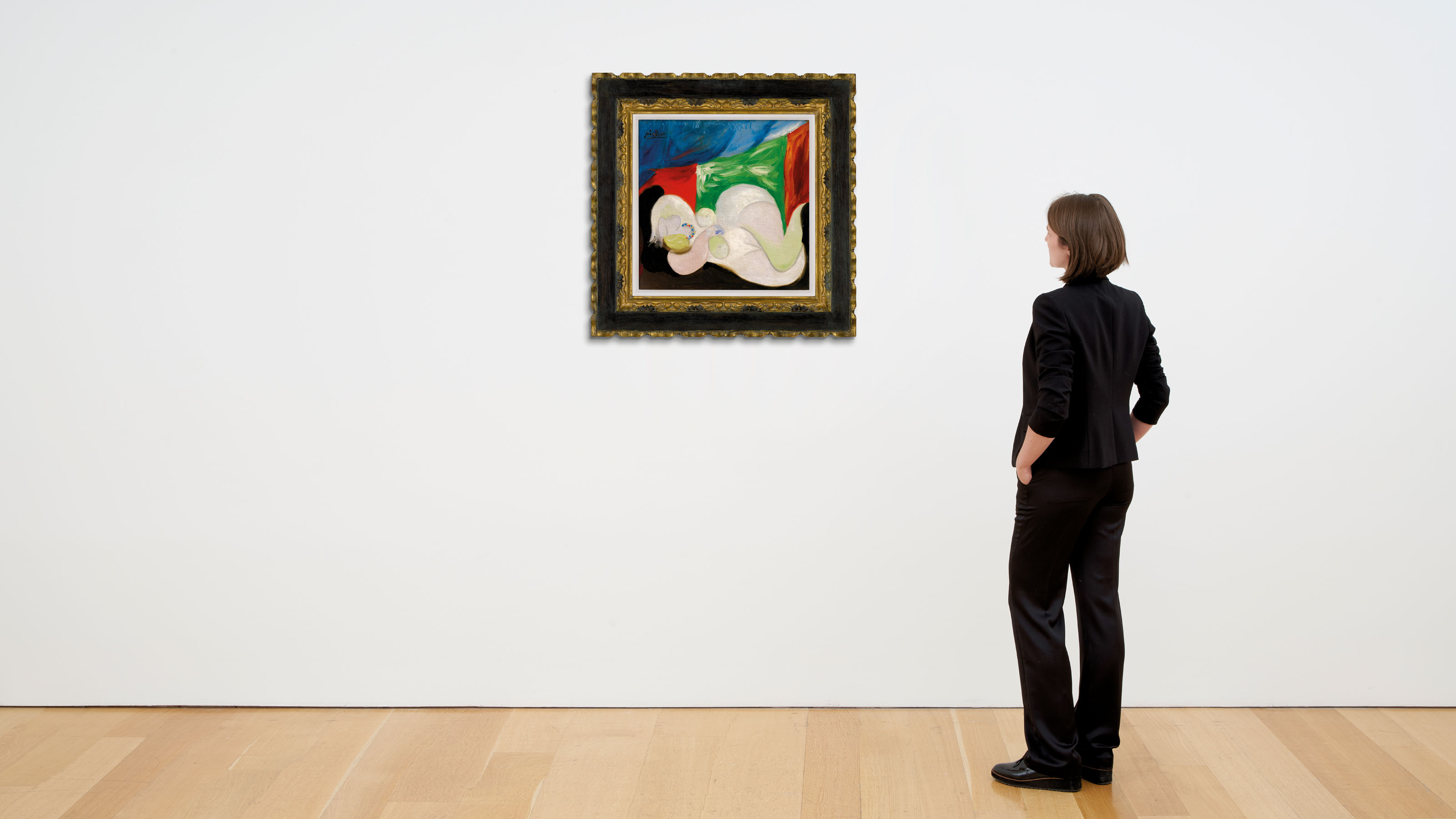 Pablo Picasso — Молодая женщина на диване у камина (Мария-Тереза), изображение 4