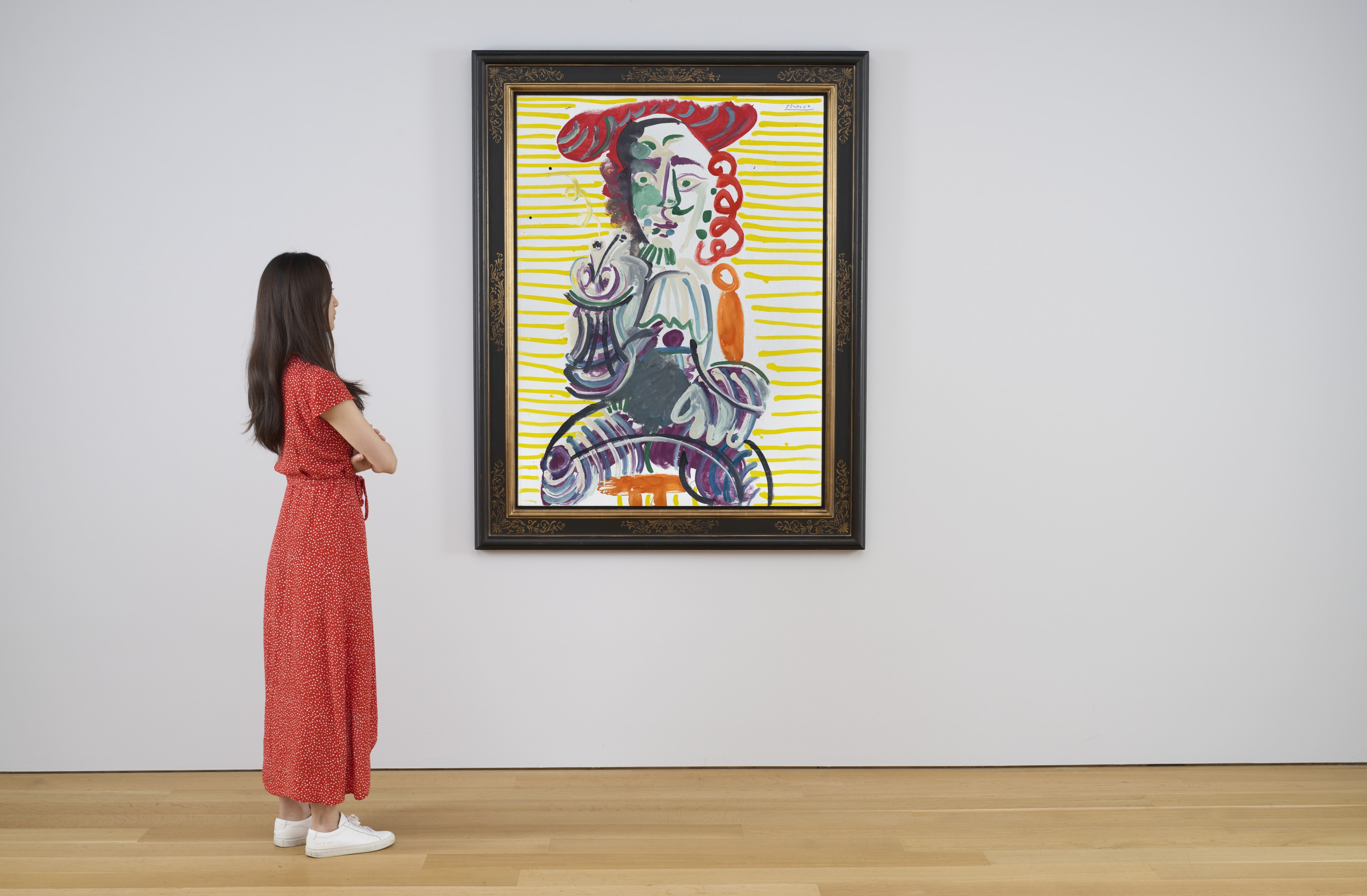 Pablo Picasso — Мужчина с трубкой в руках, изображение 4