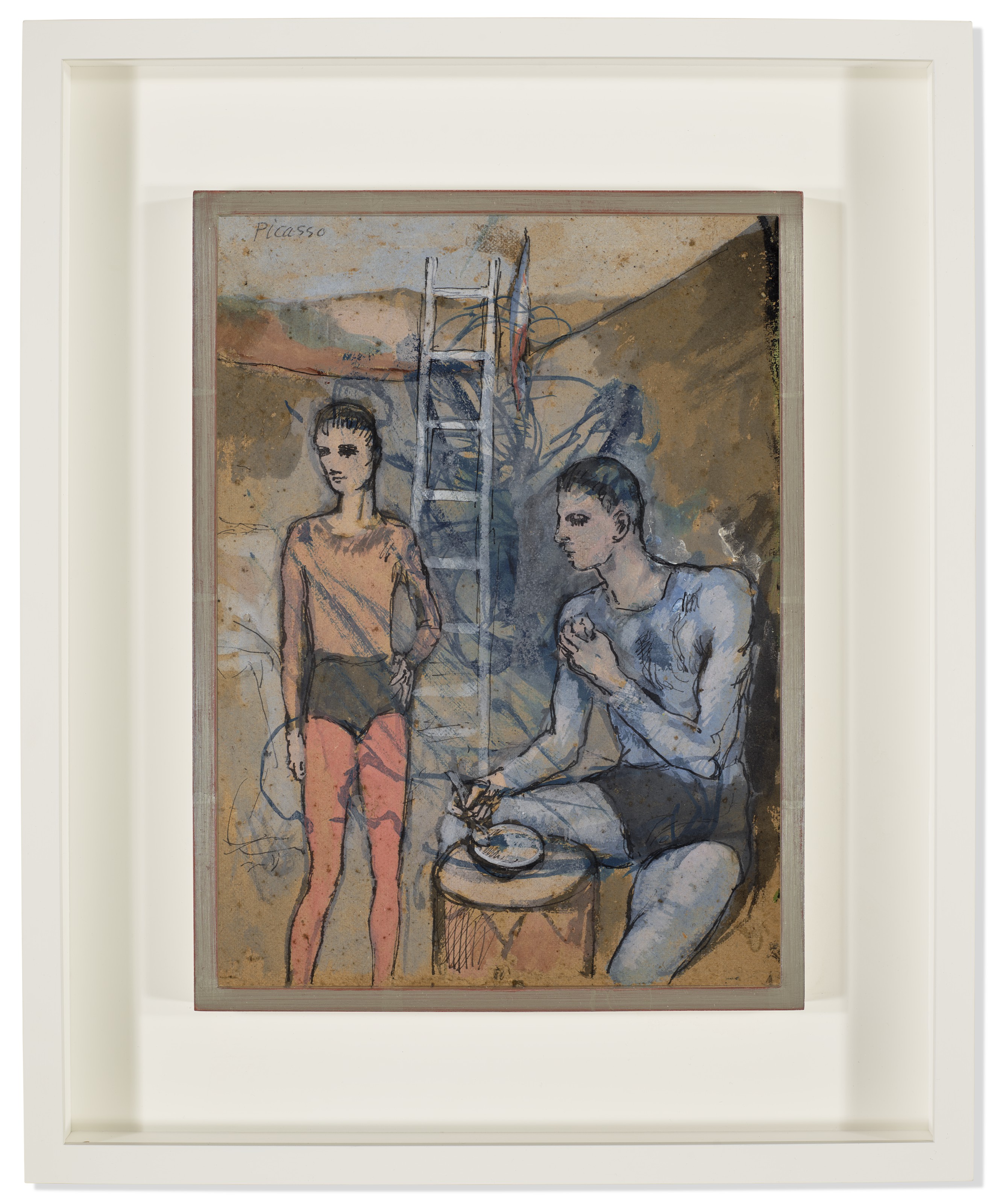 Pablo Picasso — Возвращение акробата, изображение 2
