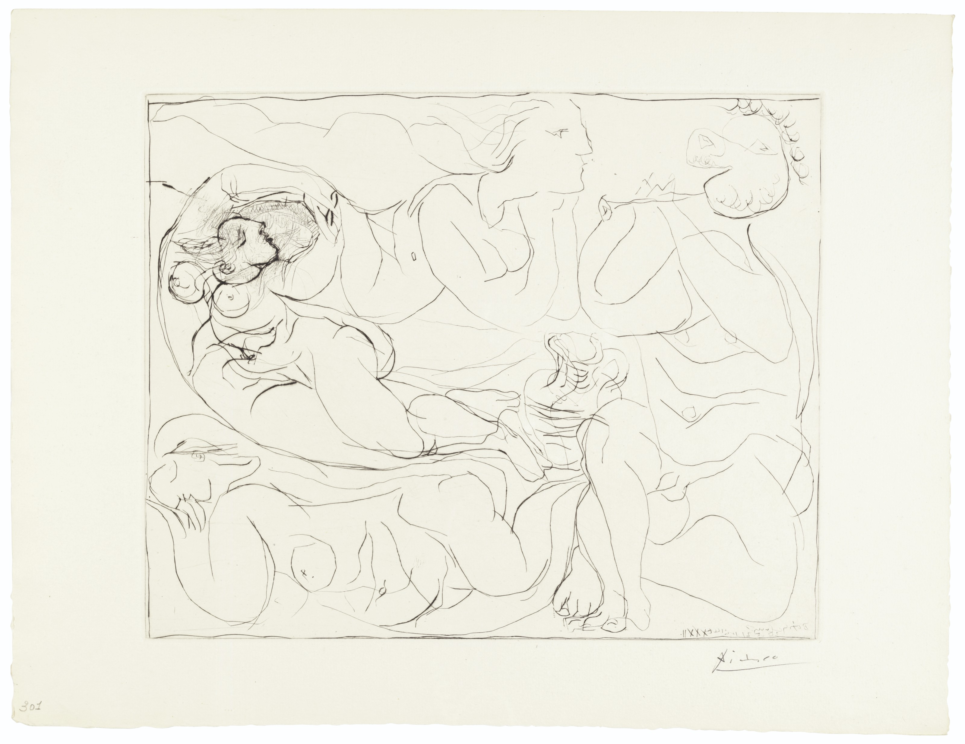 Pablo Picasso — Ла Сюит Воллар, изображение 11