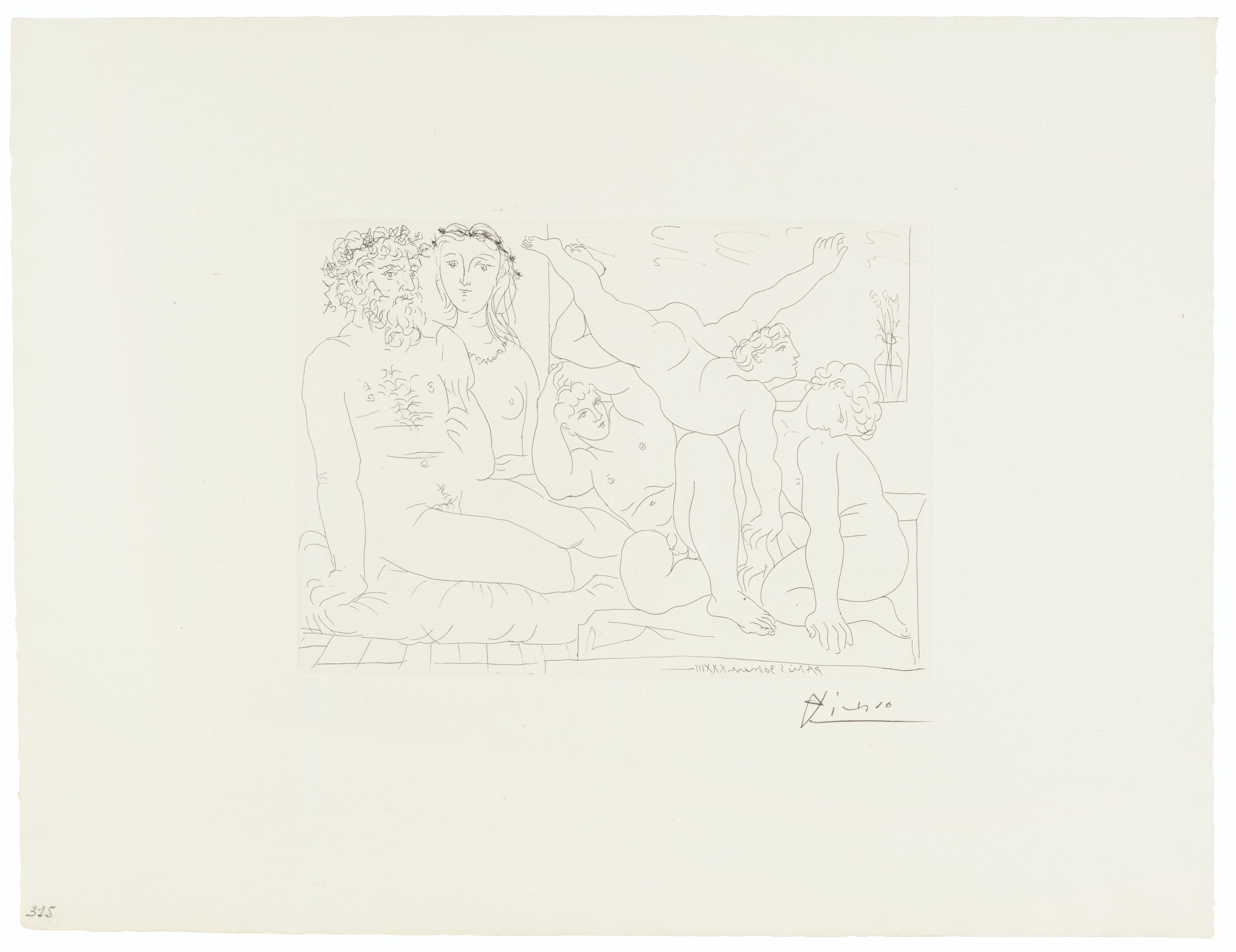 Pablo Picasso — Ла Сюит Воллар, изображение 25
