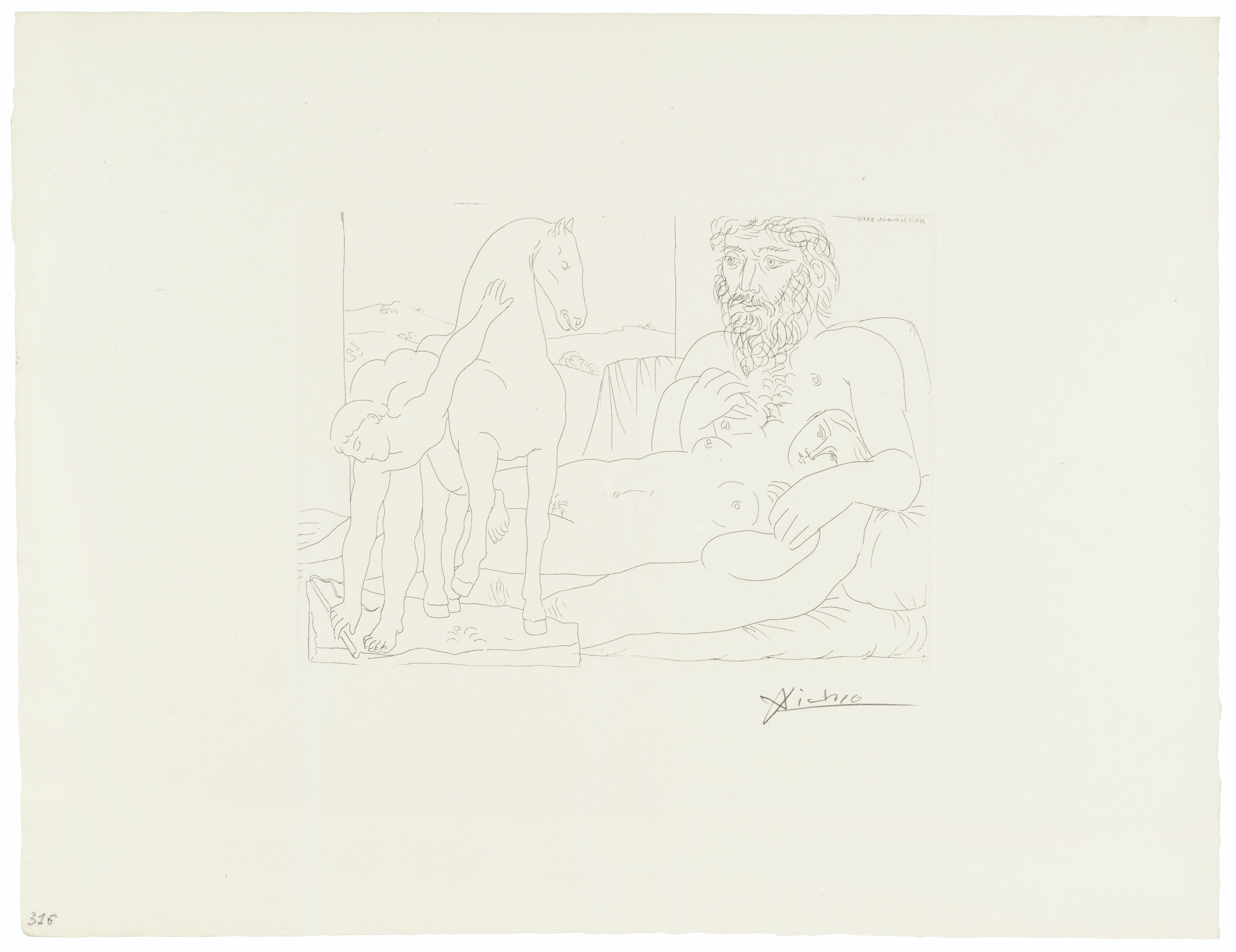Pablo Picasso — Ла Сюит Воллар, изображение 26