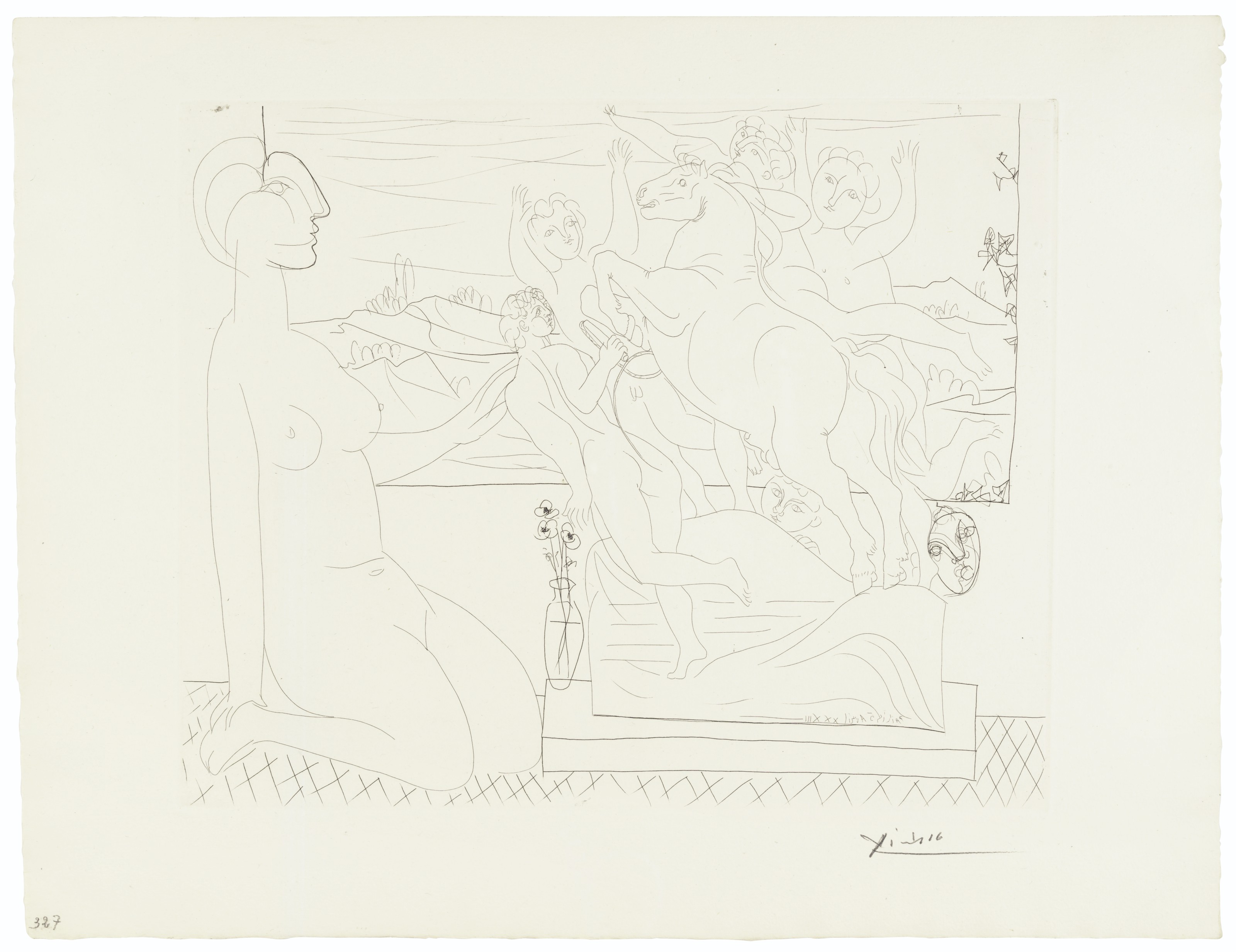 Pablo Picasso — Ла Сюит Воллар, изображение 37
