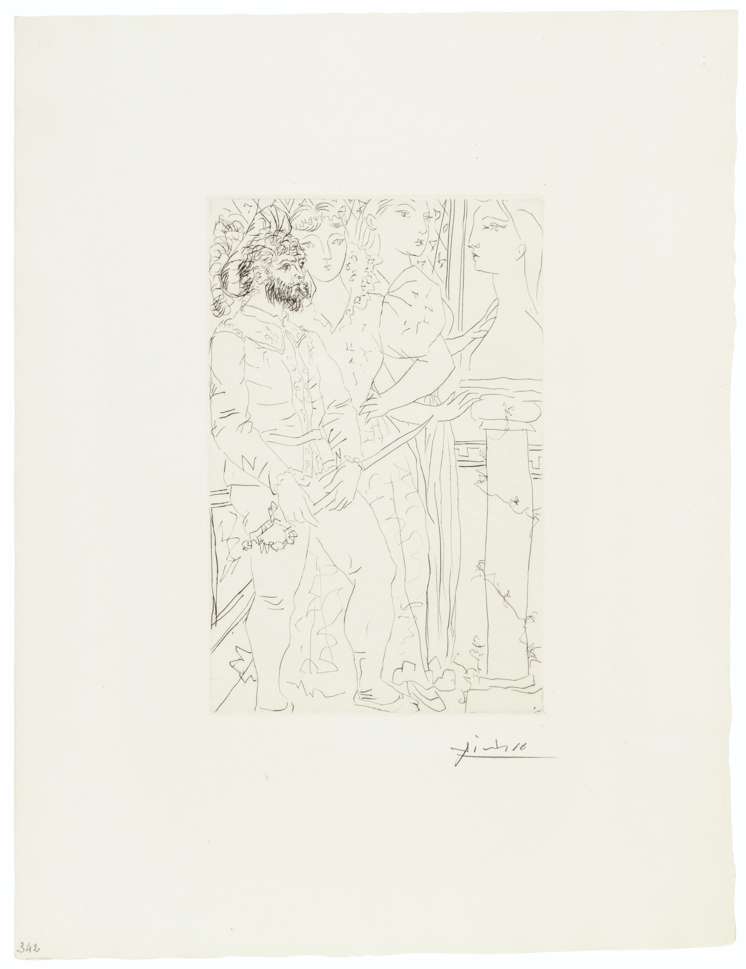 Pablo Picasso — Ла Сюит Воллар, изображение 52