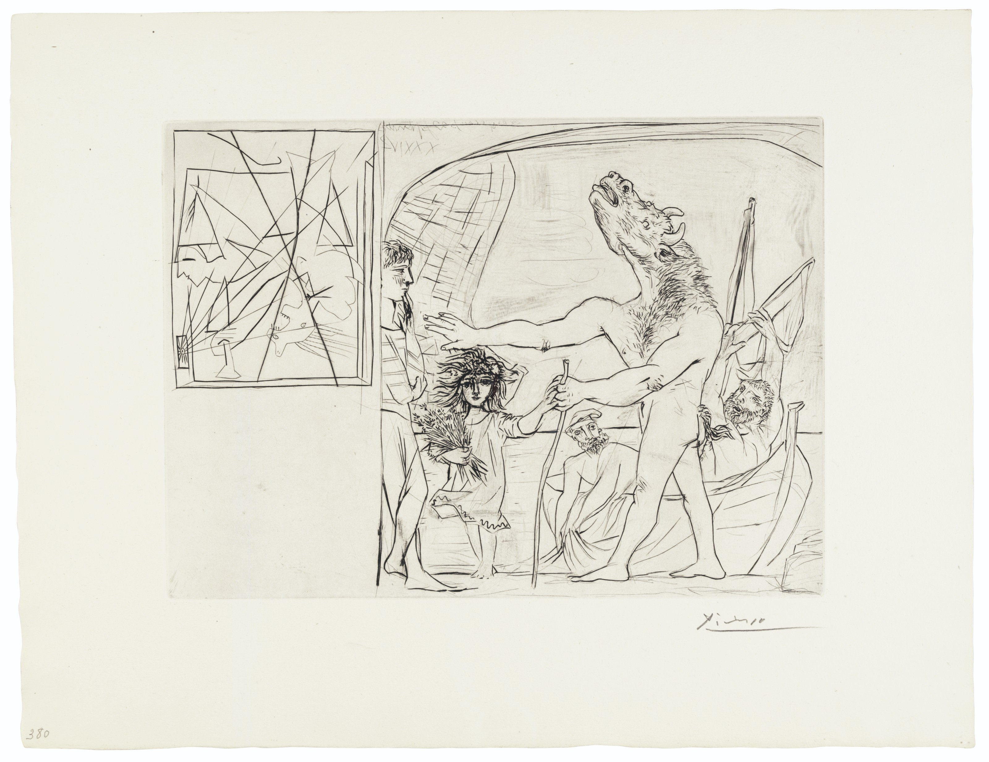 Pablo Picasso — Ла Сюит Воллар, изображение 90
