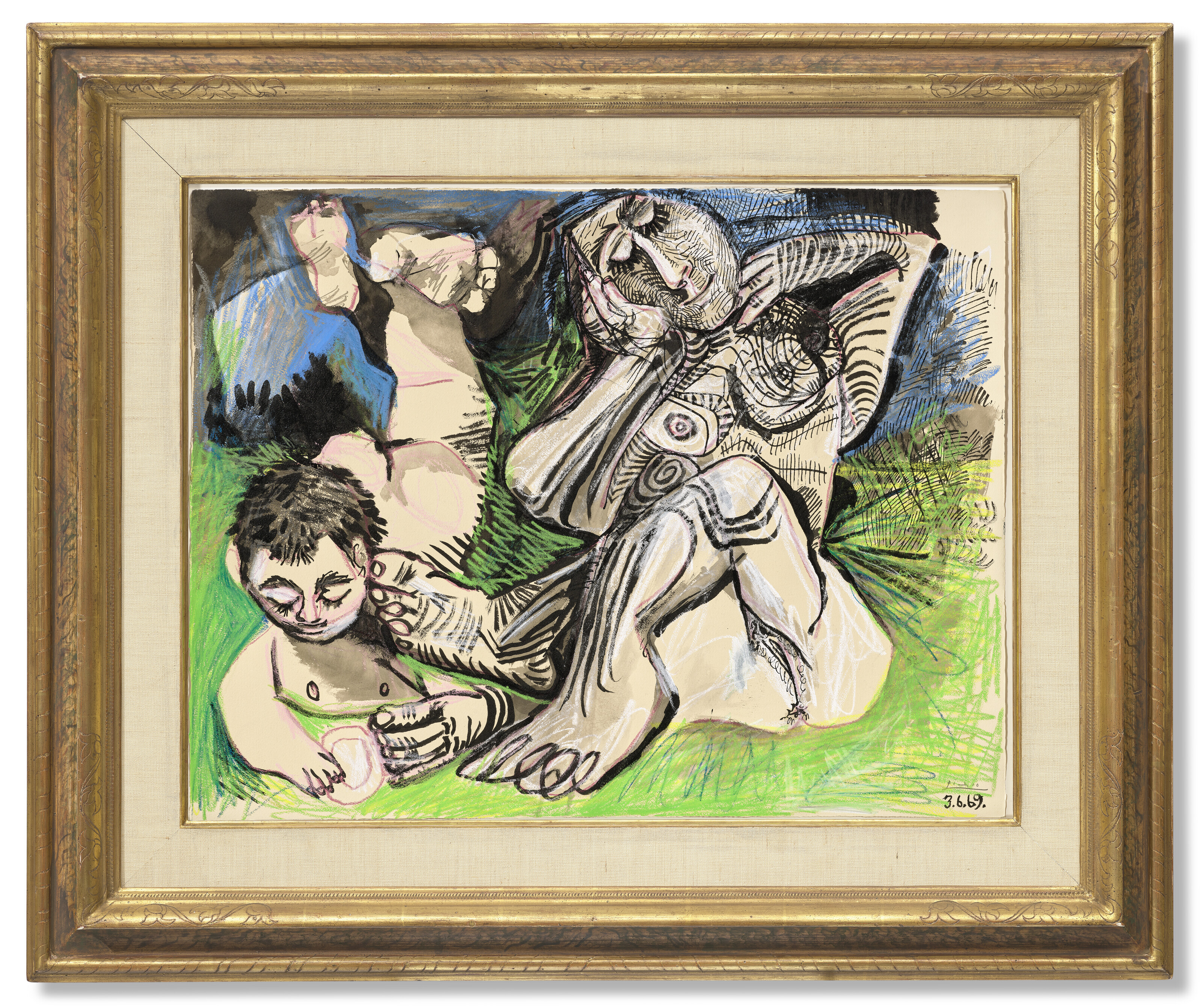 Pablo Picasso — Женщина и молодой парень - это мы, изображение 2