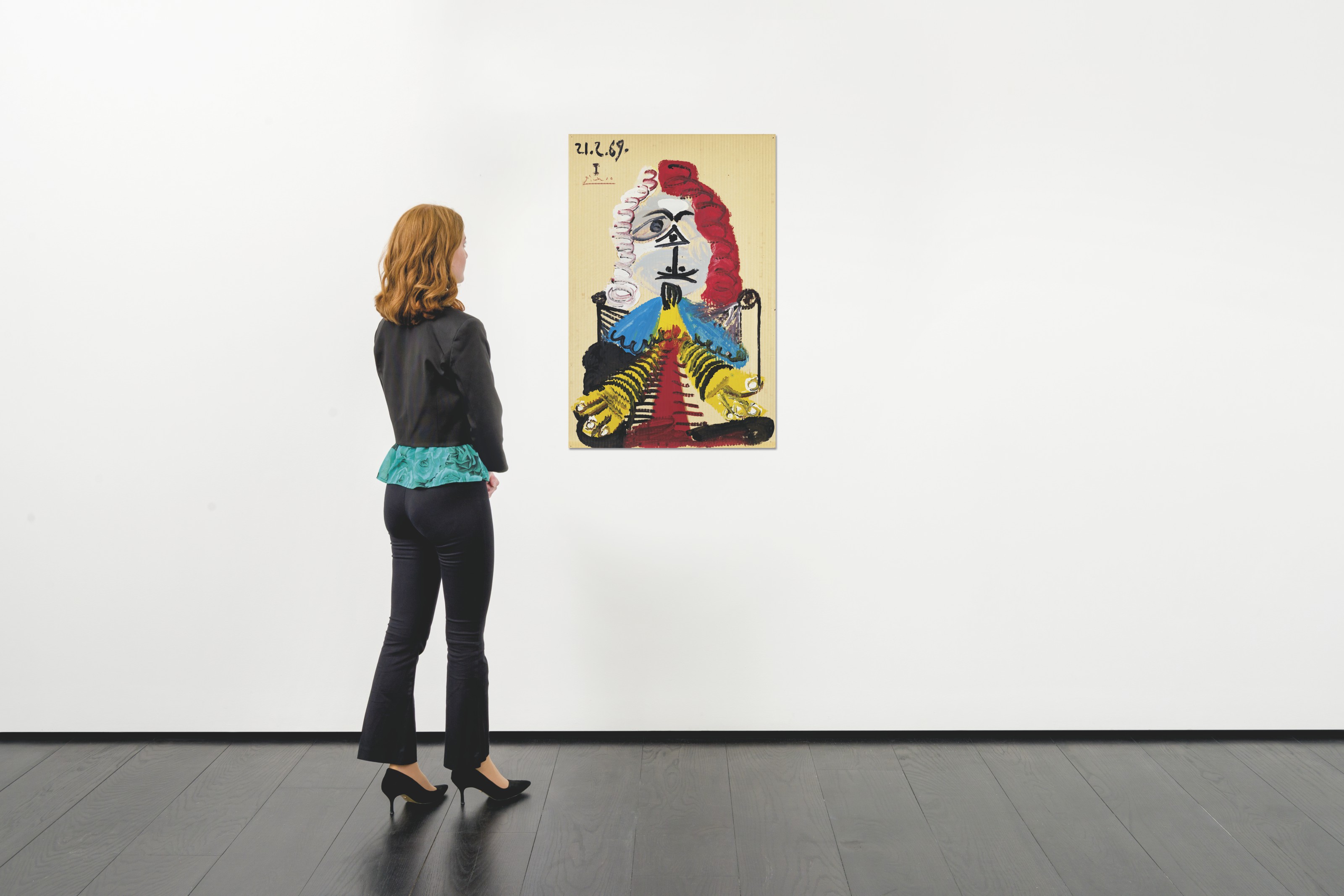 Pablo Picasso — Бюст человека, изображение 2