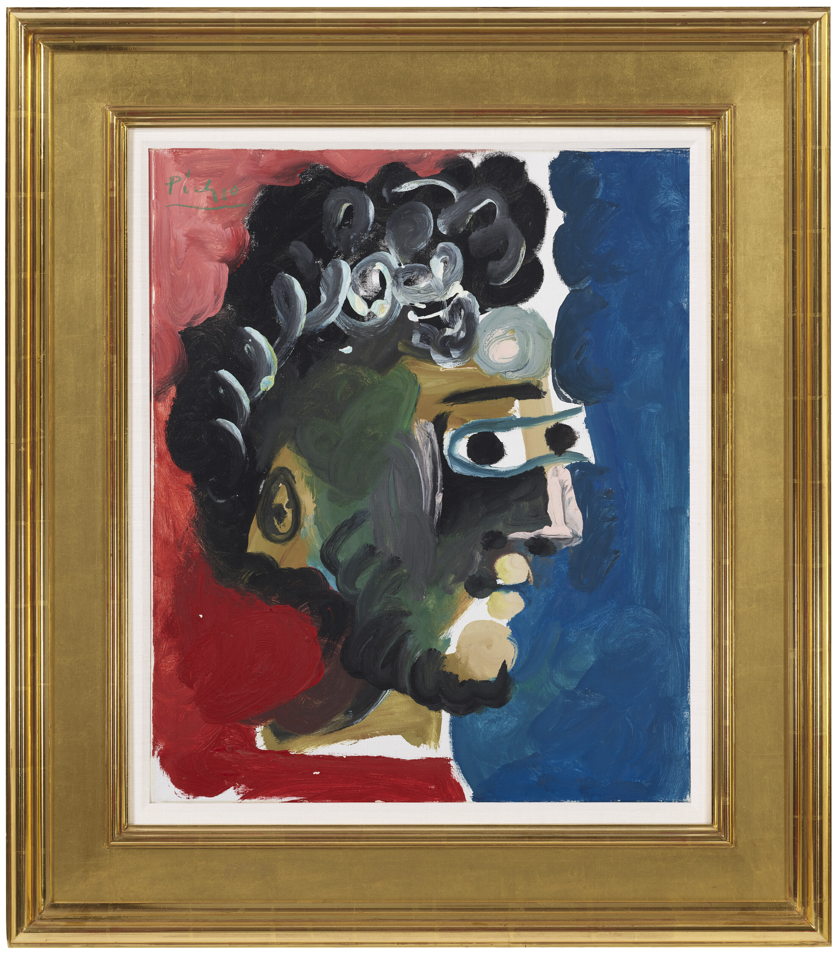 Pablo Picasso — Встреча с человеком в профиле II, изображение 3