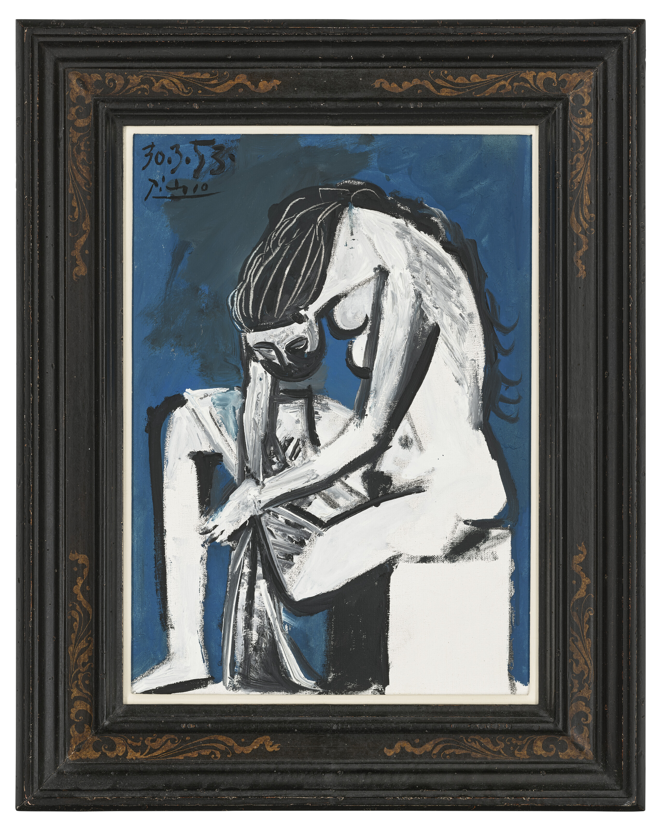 Pablo Picasso — Прекрасная женщина (Франсуаза), изображение 2