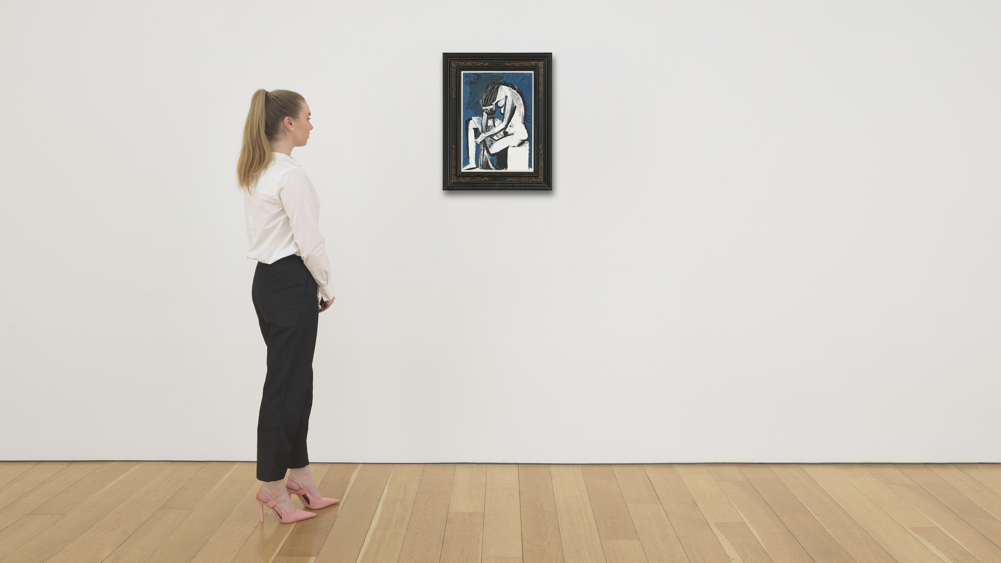 Pablo Picasso — Прекрасная женщина (Франсуаза), изображение 3