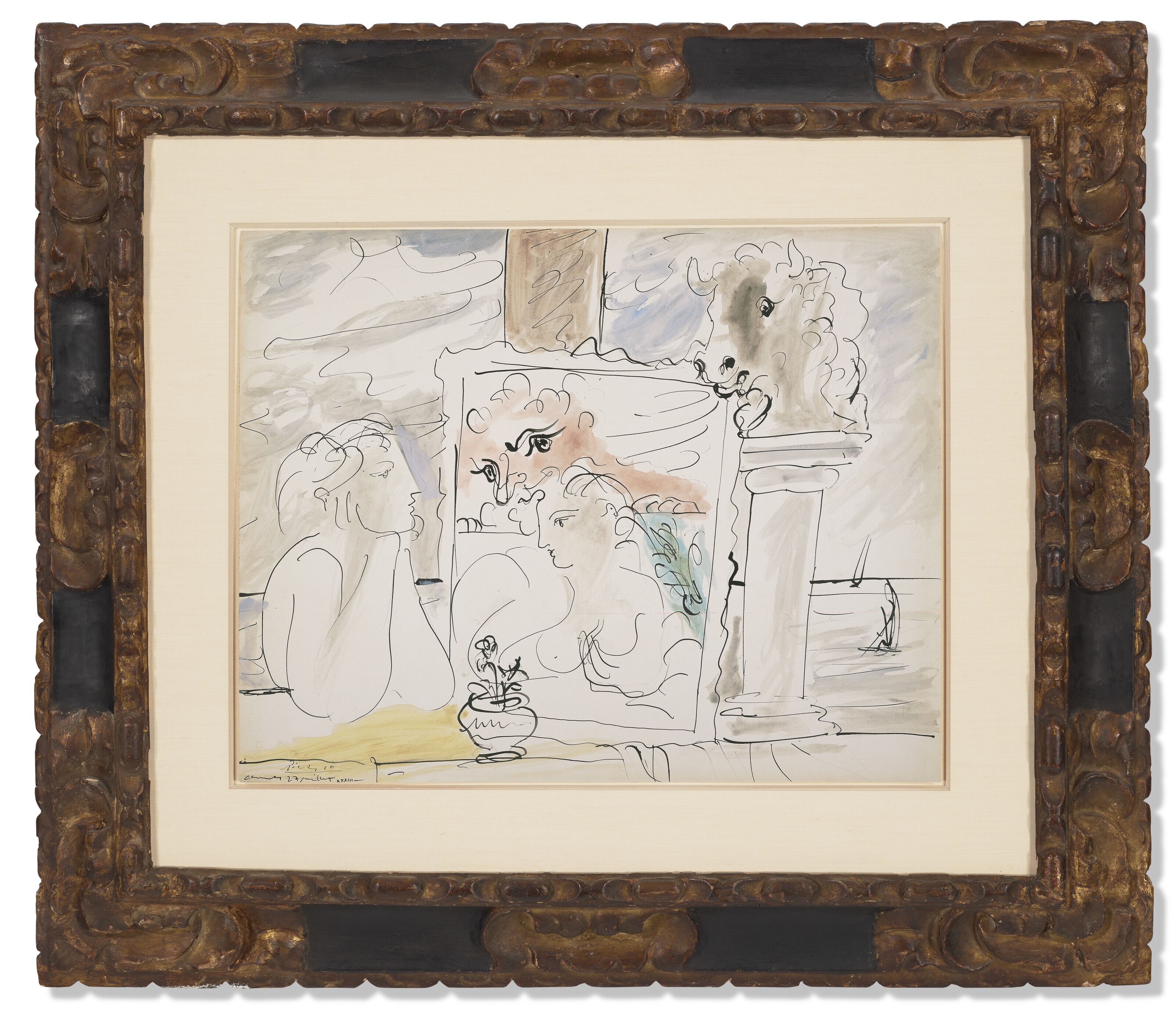 Pablo Picasso — Красавица и чудовище (The Beauty and the Beast), изображение 2