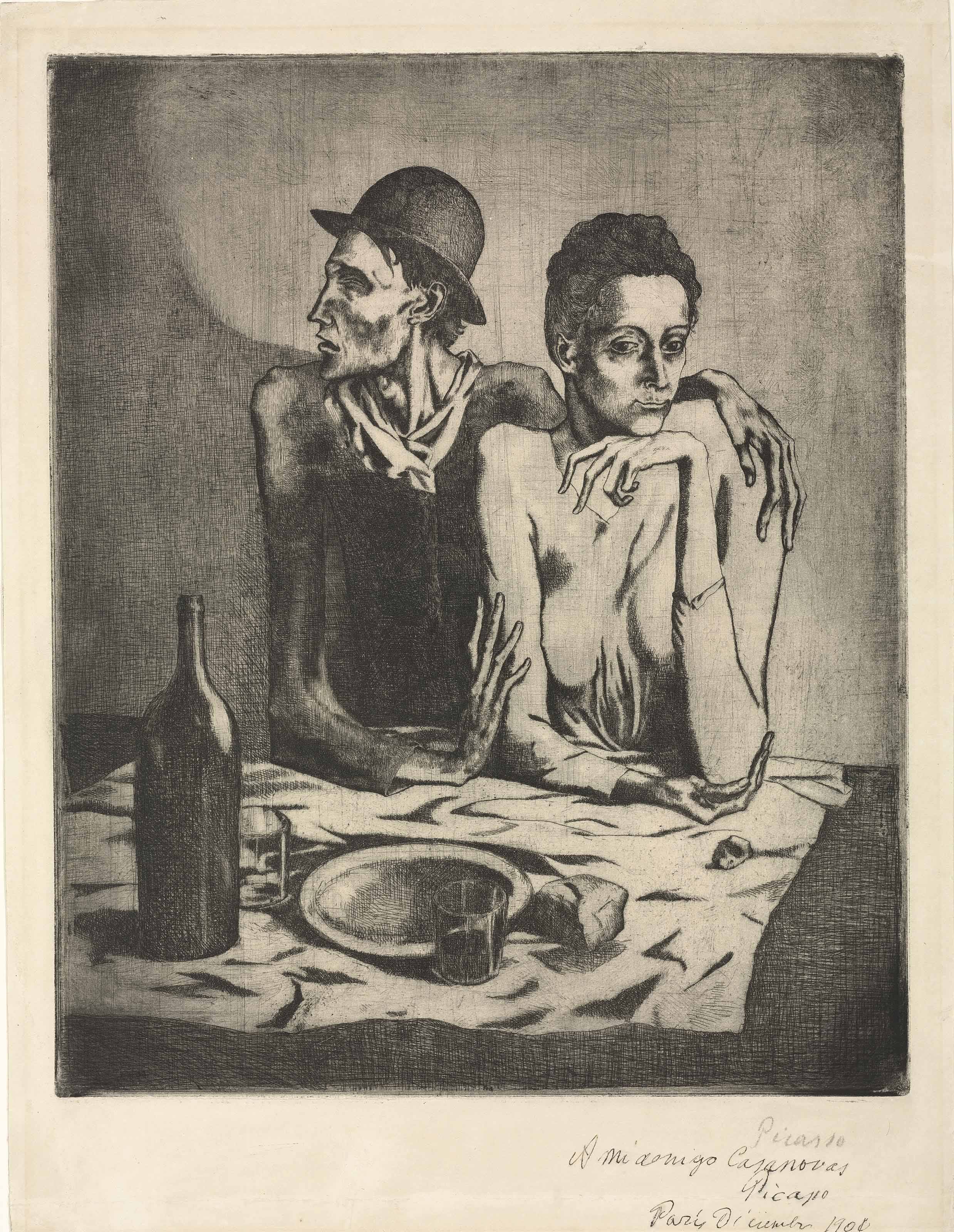 Pablo Picasso — Ле репас экономный