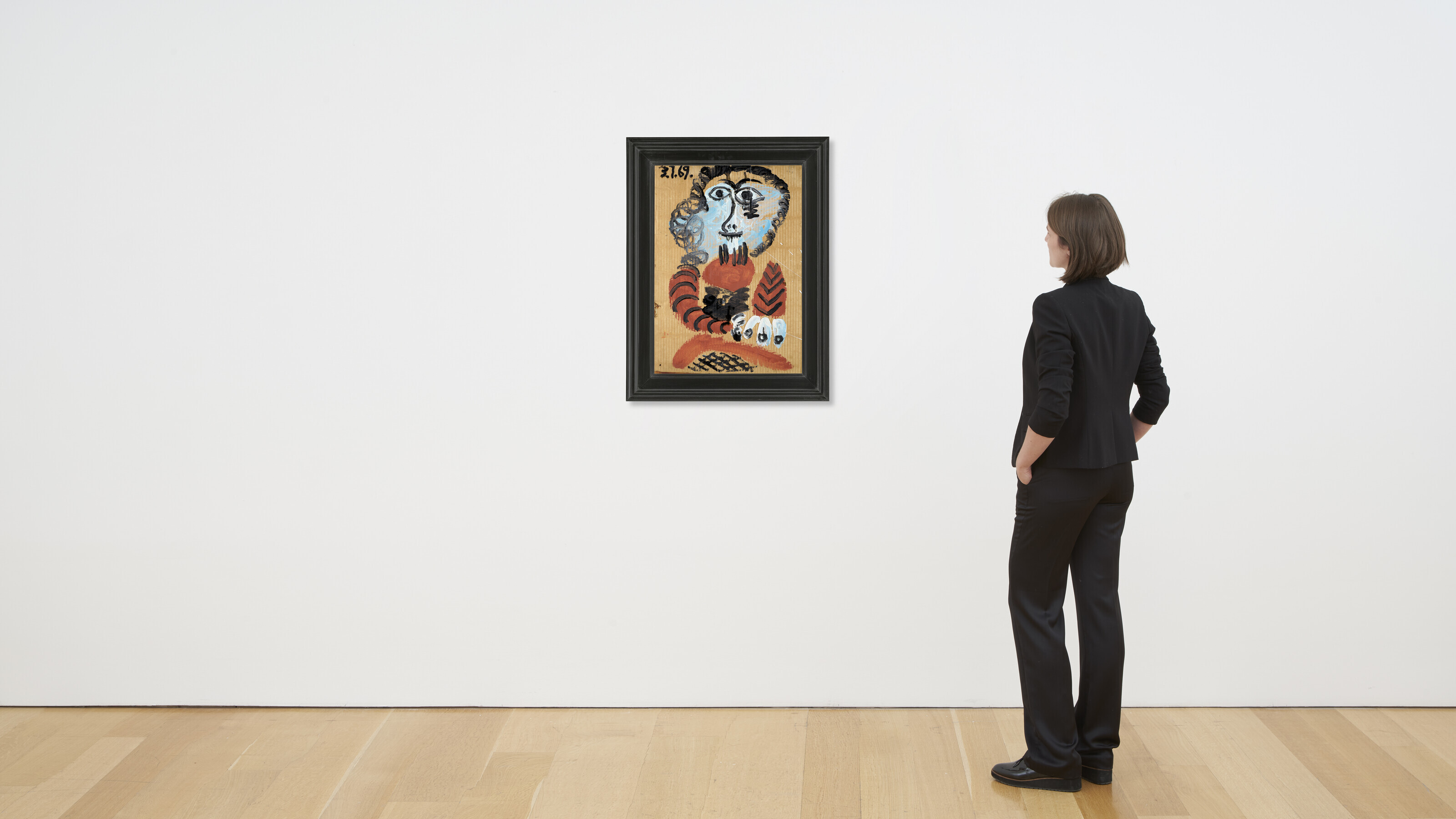 Pablo Picasso — Бюст человека, изображение 3