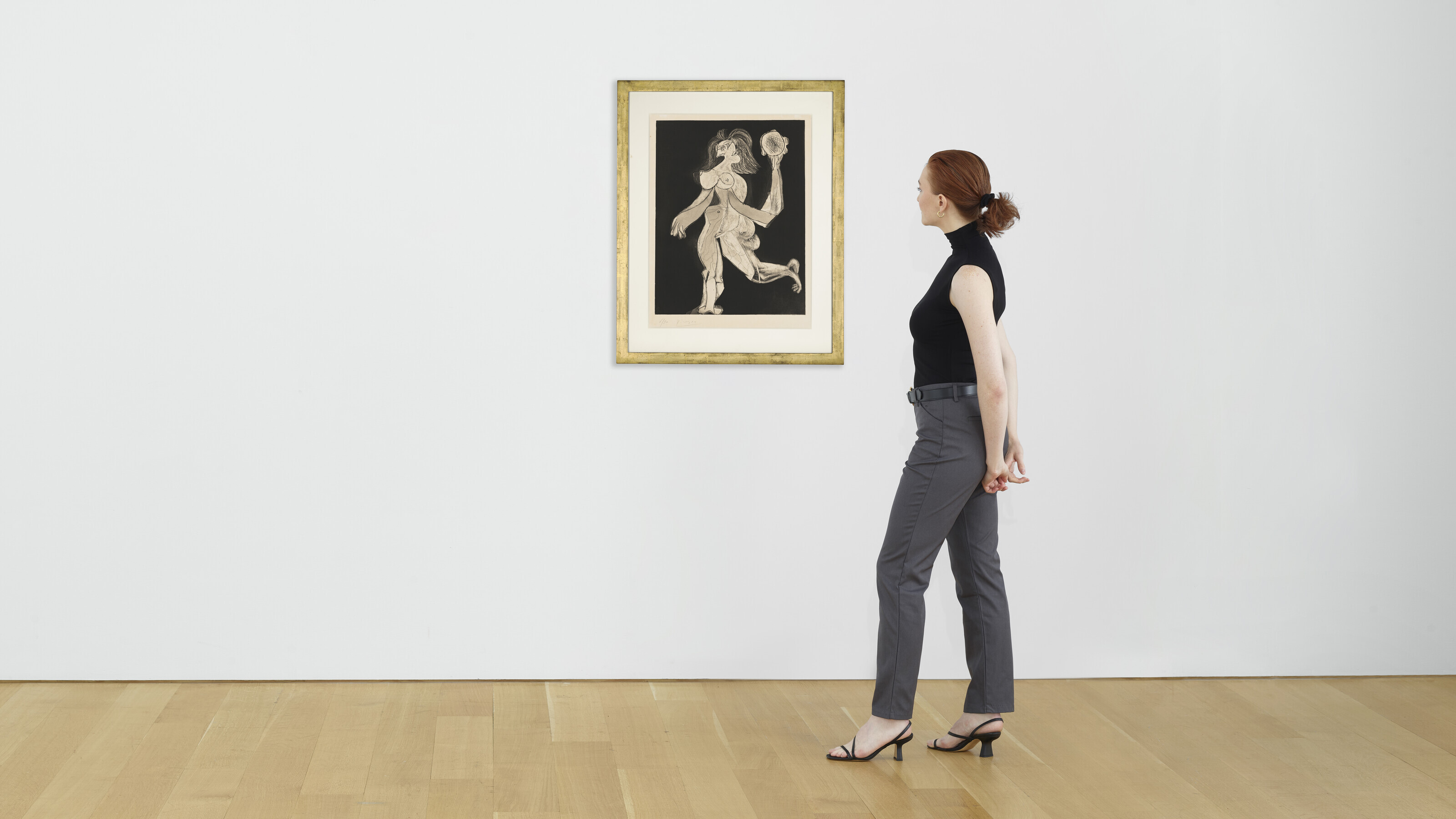 Pablo Picasso — Женщина на тамбурине, изображение 4