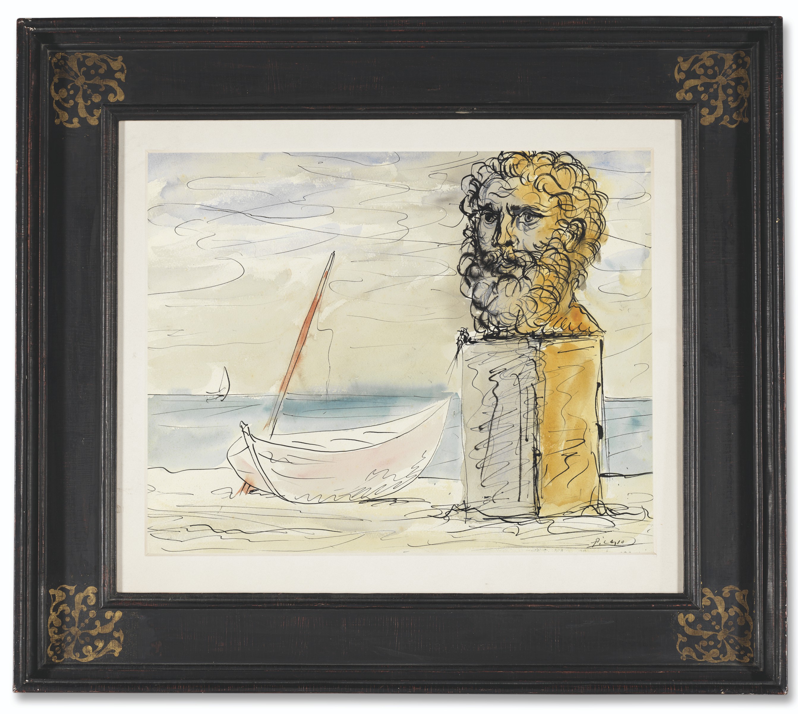Pablo Picasso — Бюст и барк, изображение 2