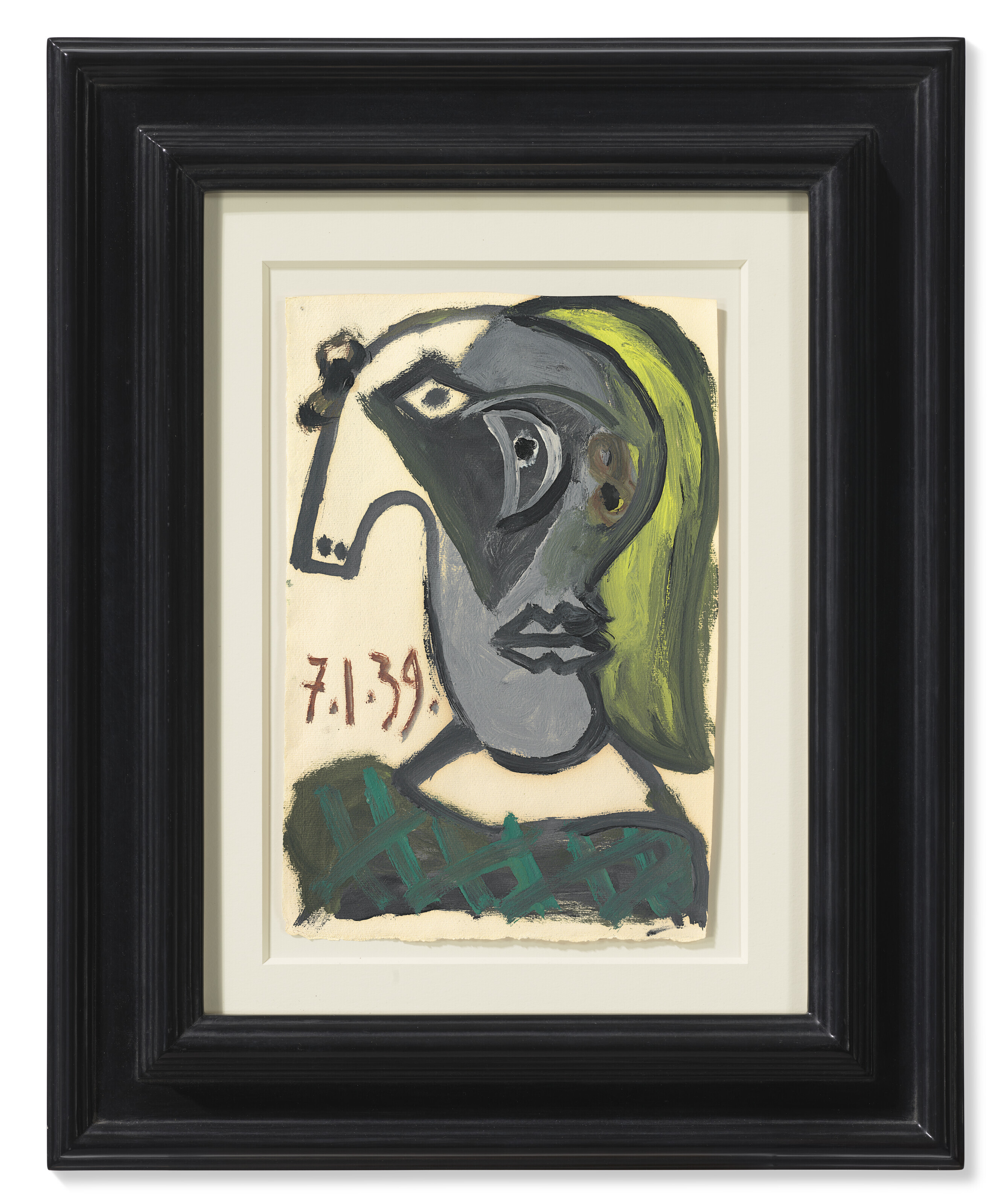 Pablo Picasso — Тет-а-тет с женщиной (Дора Маар), изображение 3