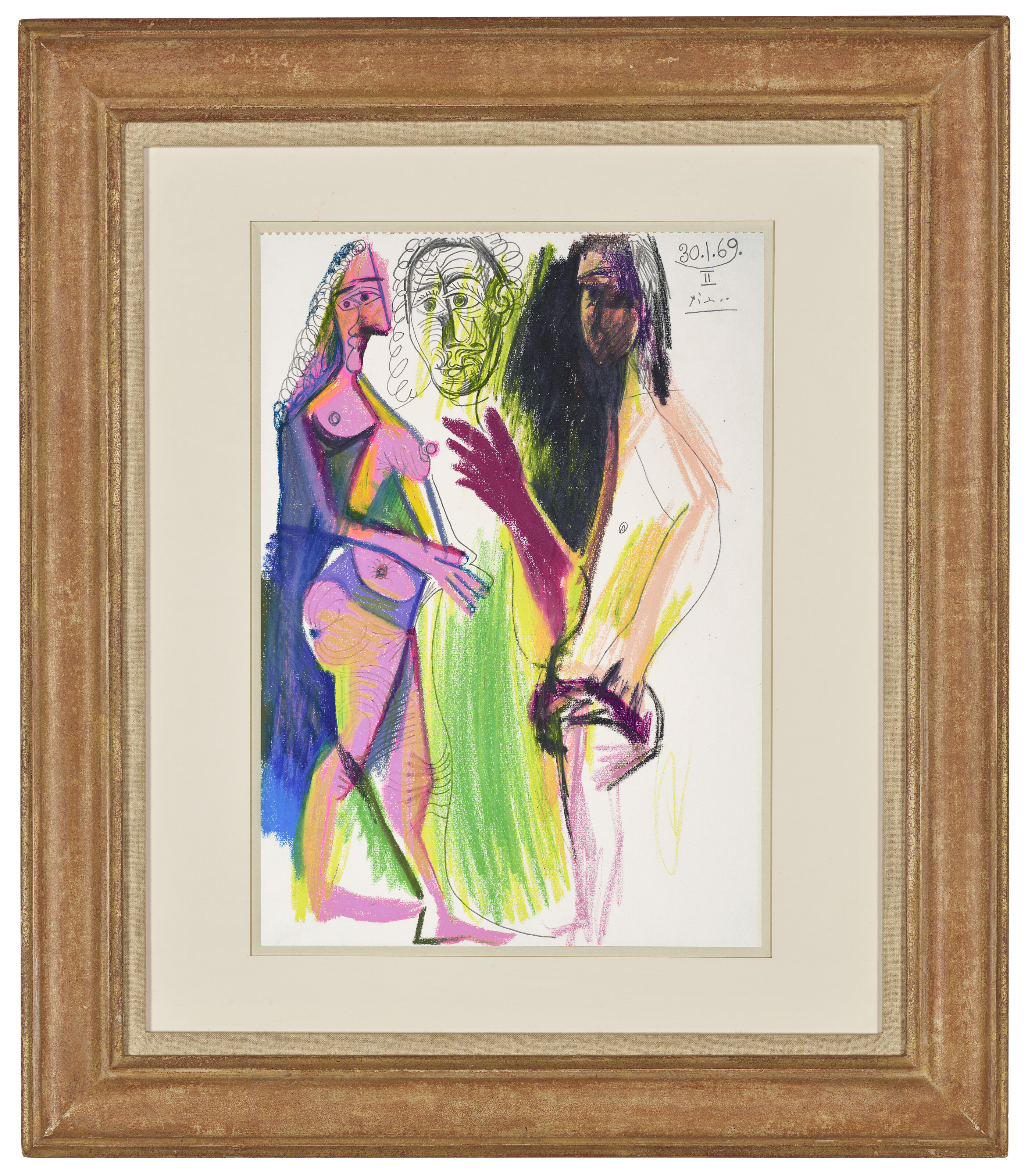 Pablo Picasso — Дебют трех персонажей, изображение 3
