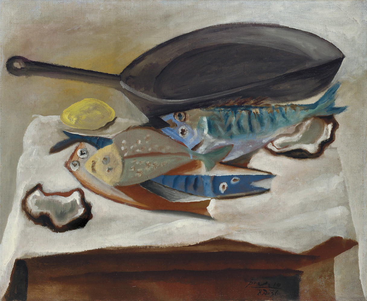 Pablo Picasso — Смерть природы. Пуассоны и поэзия