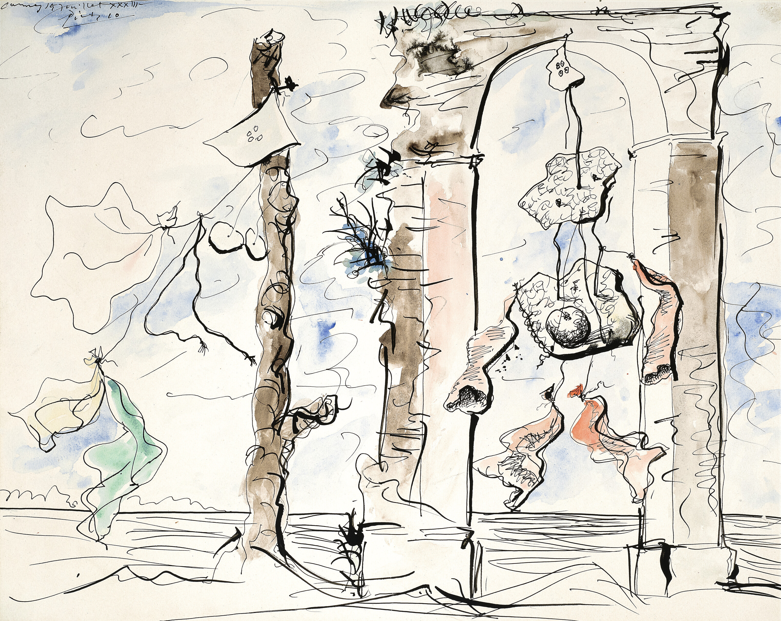 Pablo Picasso — Композиция, изображение 1