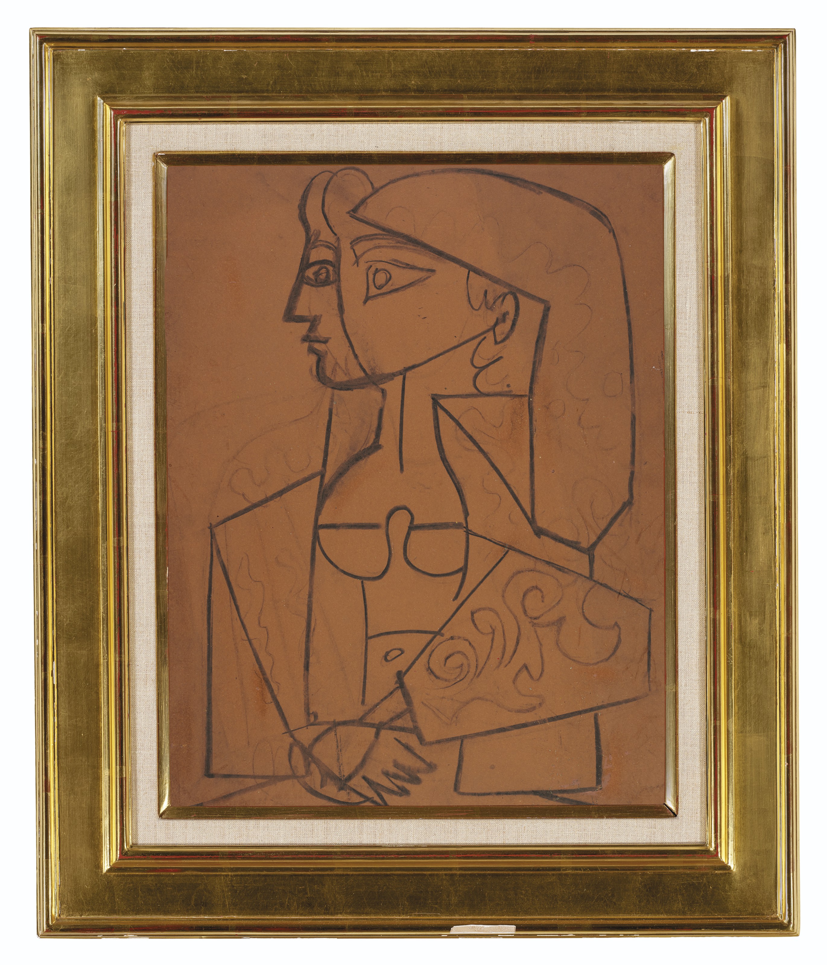Pablo Picasso — Бюст женщины в профиле, изображение 2