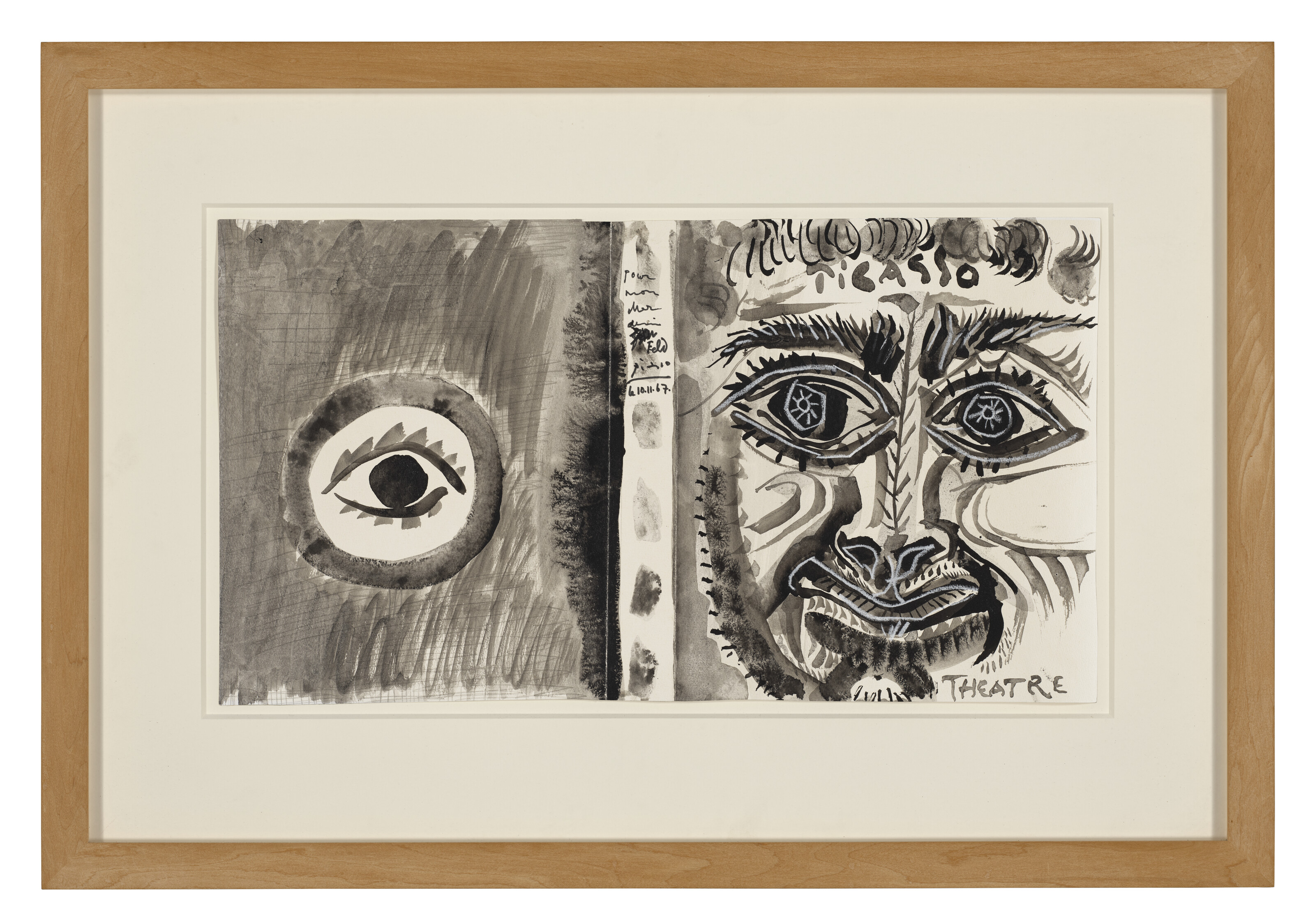 Pablo Picasso — Макет для картины из жизни "Театр Пикассо", изображение 2