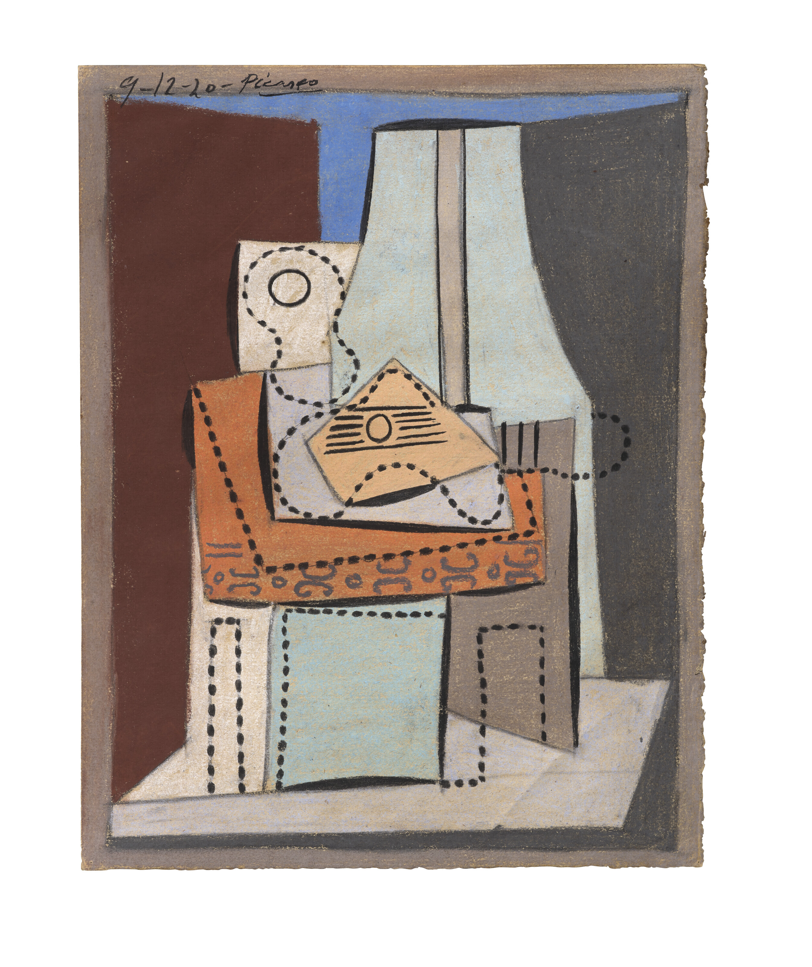 Pablo Picasso — Смерть природы. Гитара и композиция IV, изображение 2