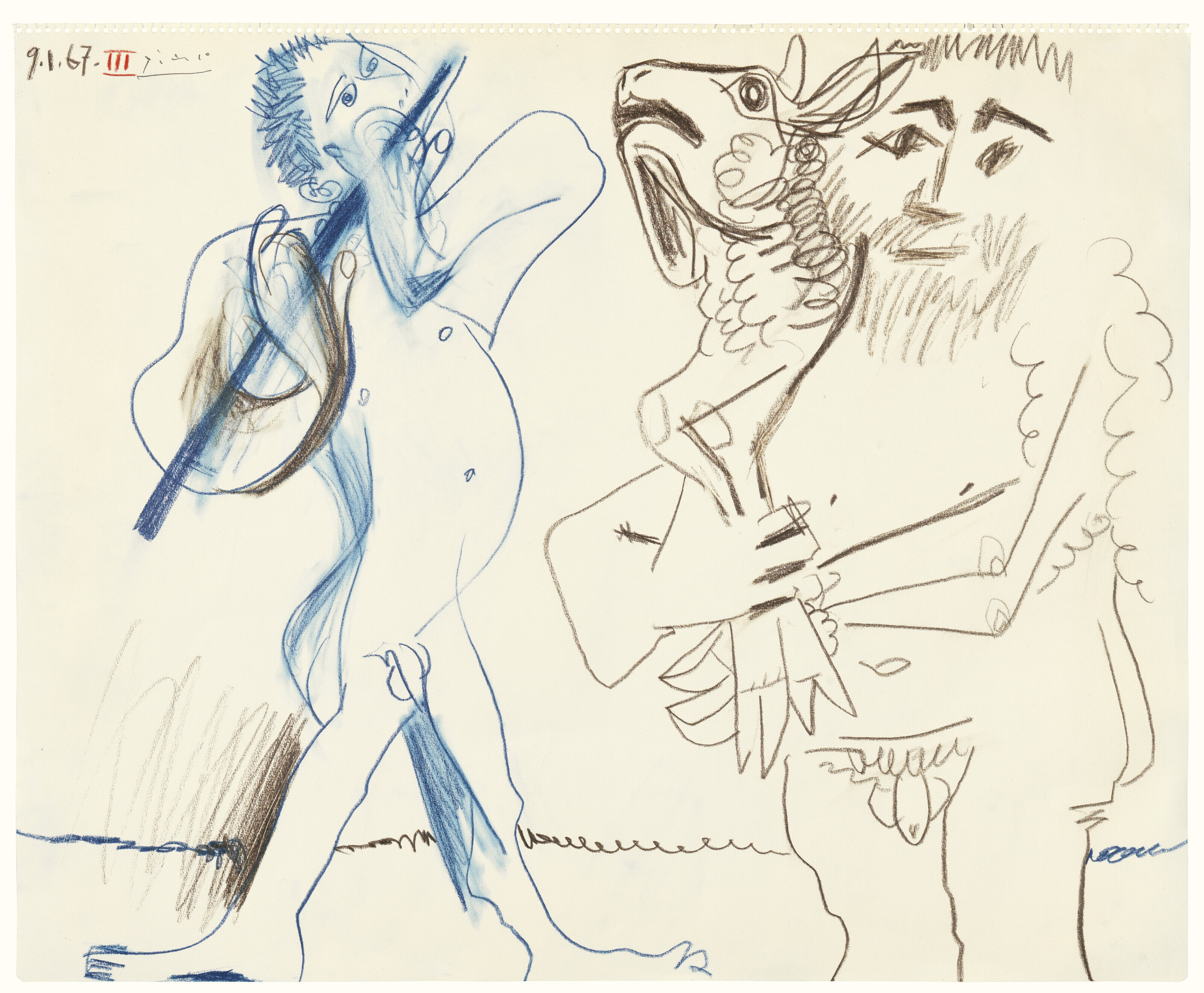 Pablo Picasso — Любовь к искусству и музыке III, изображение 2