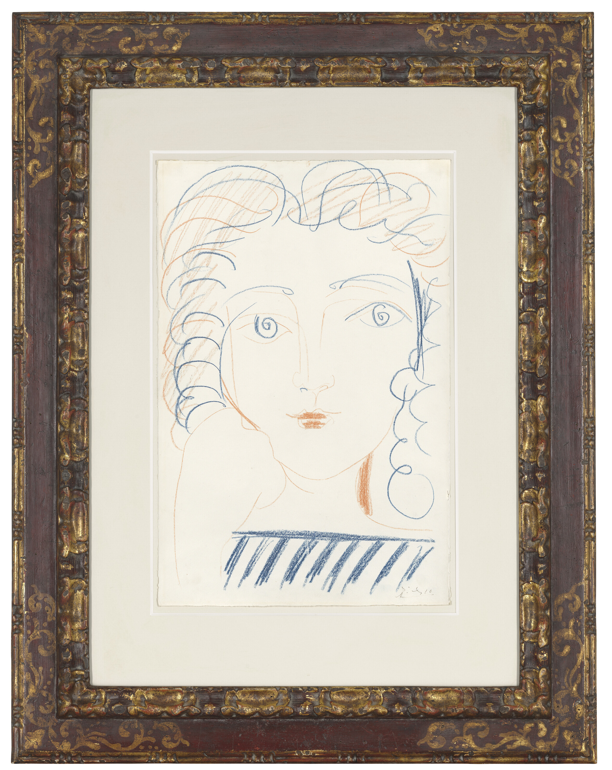 Pablo Picasso — Женский портрет, изображение 2