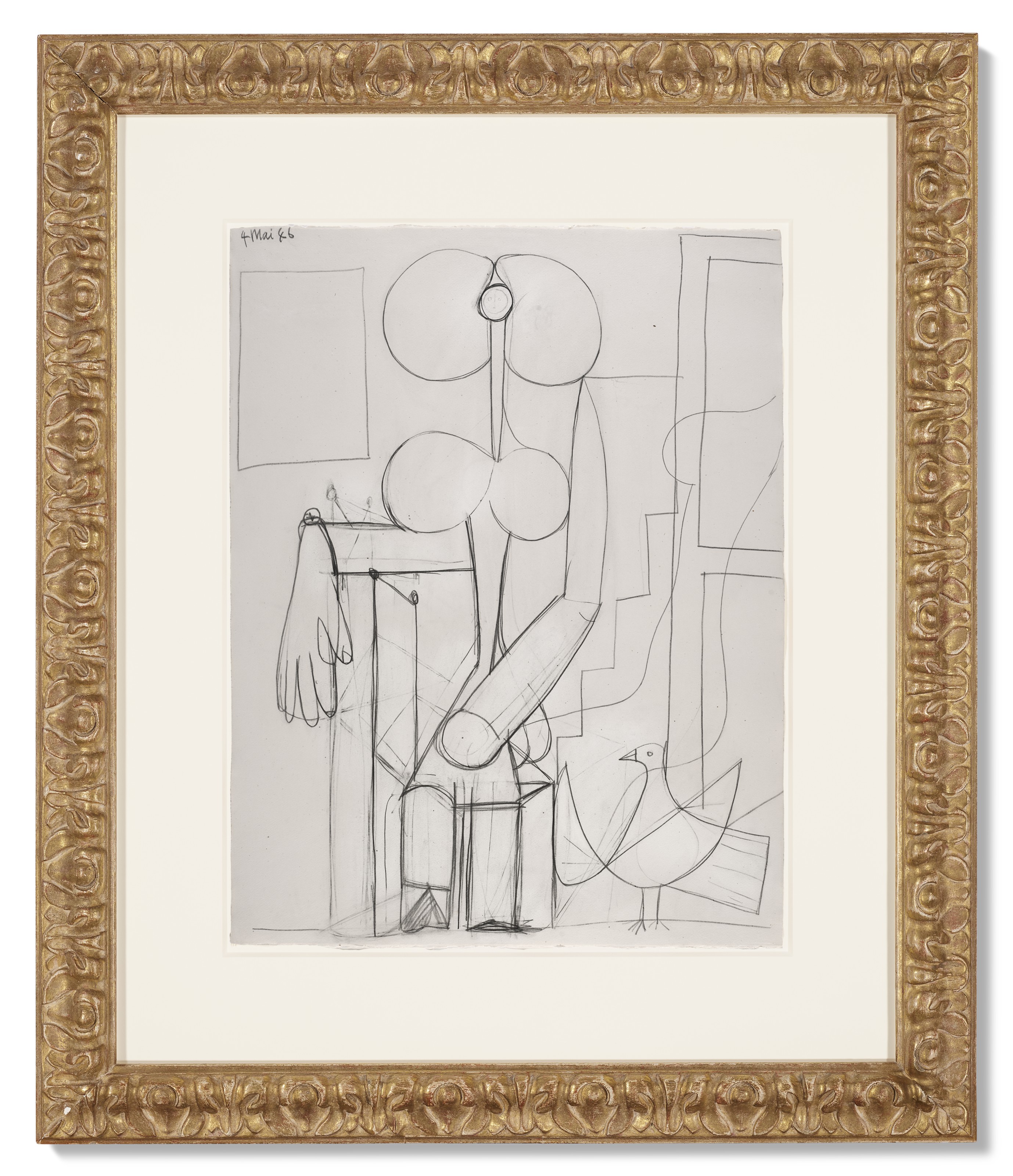 Pablo Picasso — Этюд о женщине, танцующей в одиночестве, изображение 2