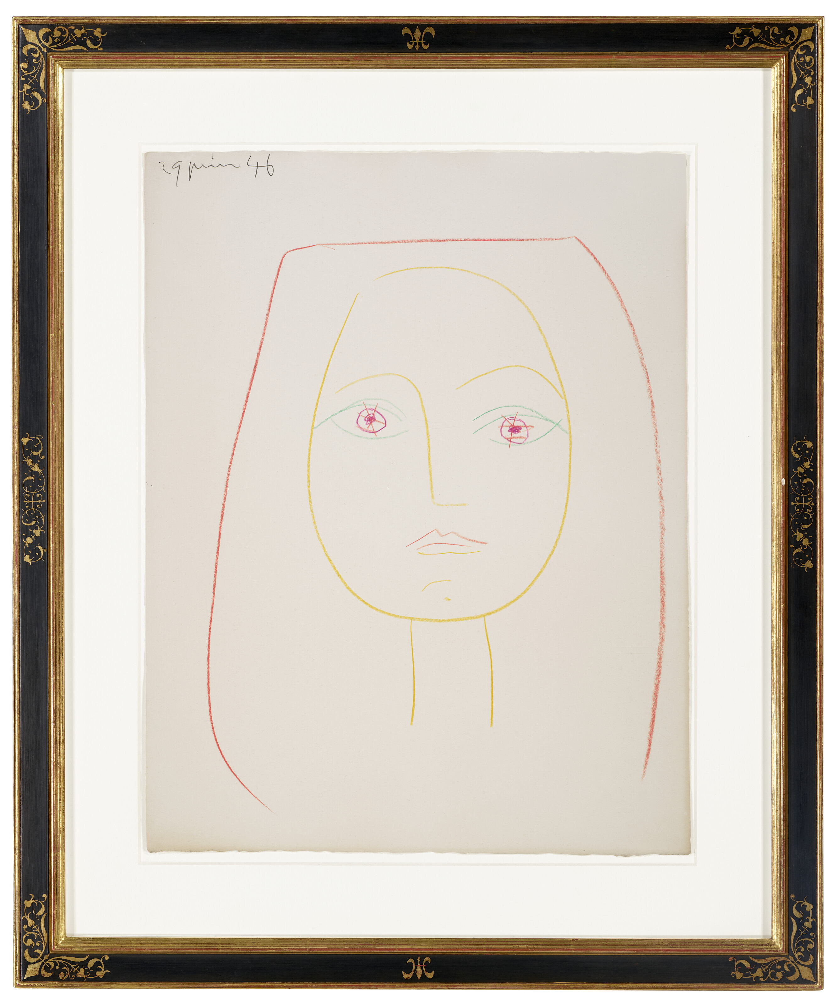 Pablo Picasso — Портрет Франсуазы, изображение 2