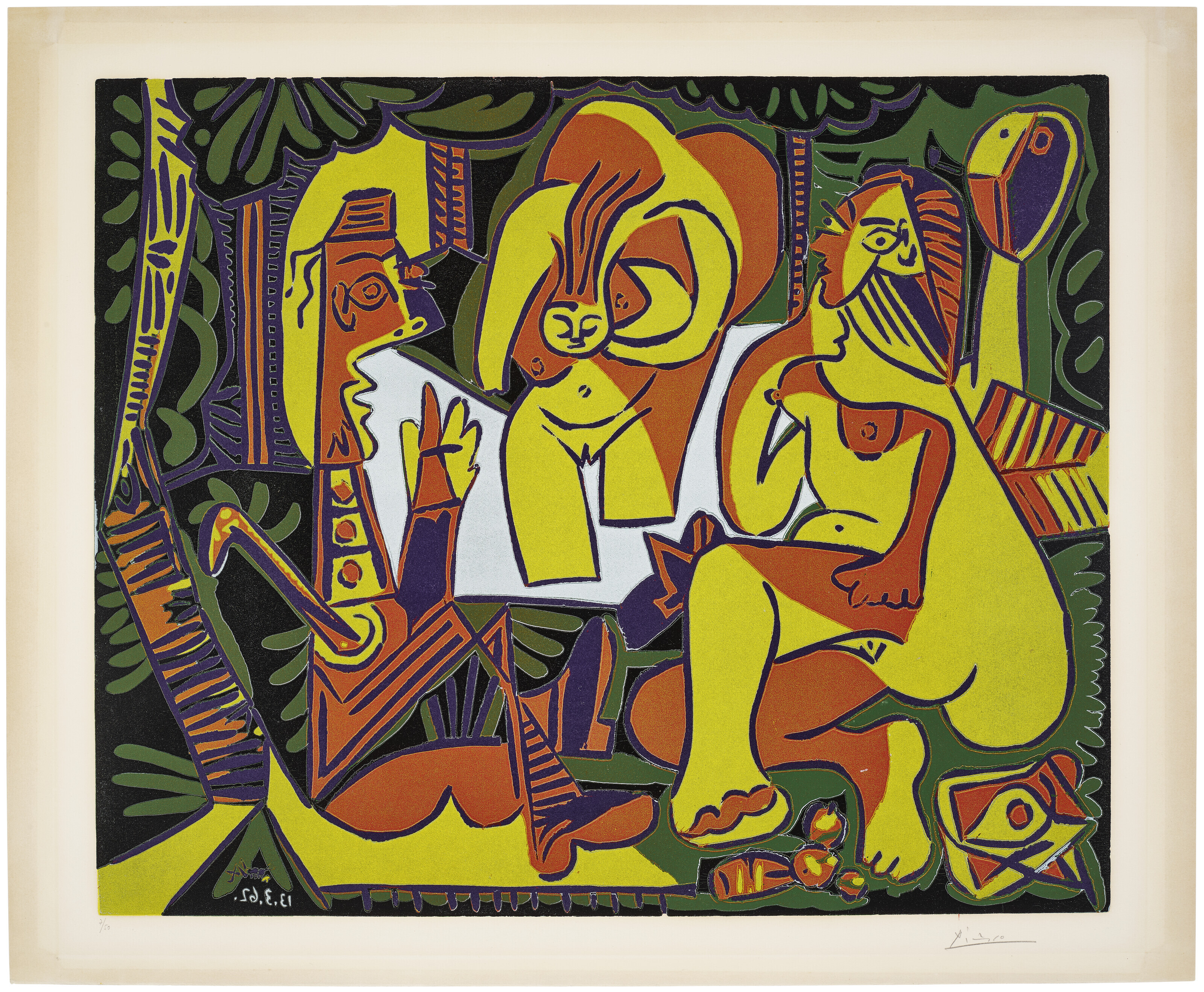 Pablo Picasso — Встреча на траве, изображение 3
