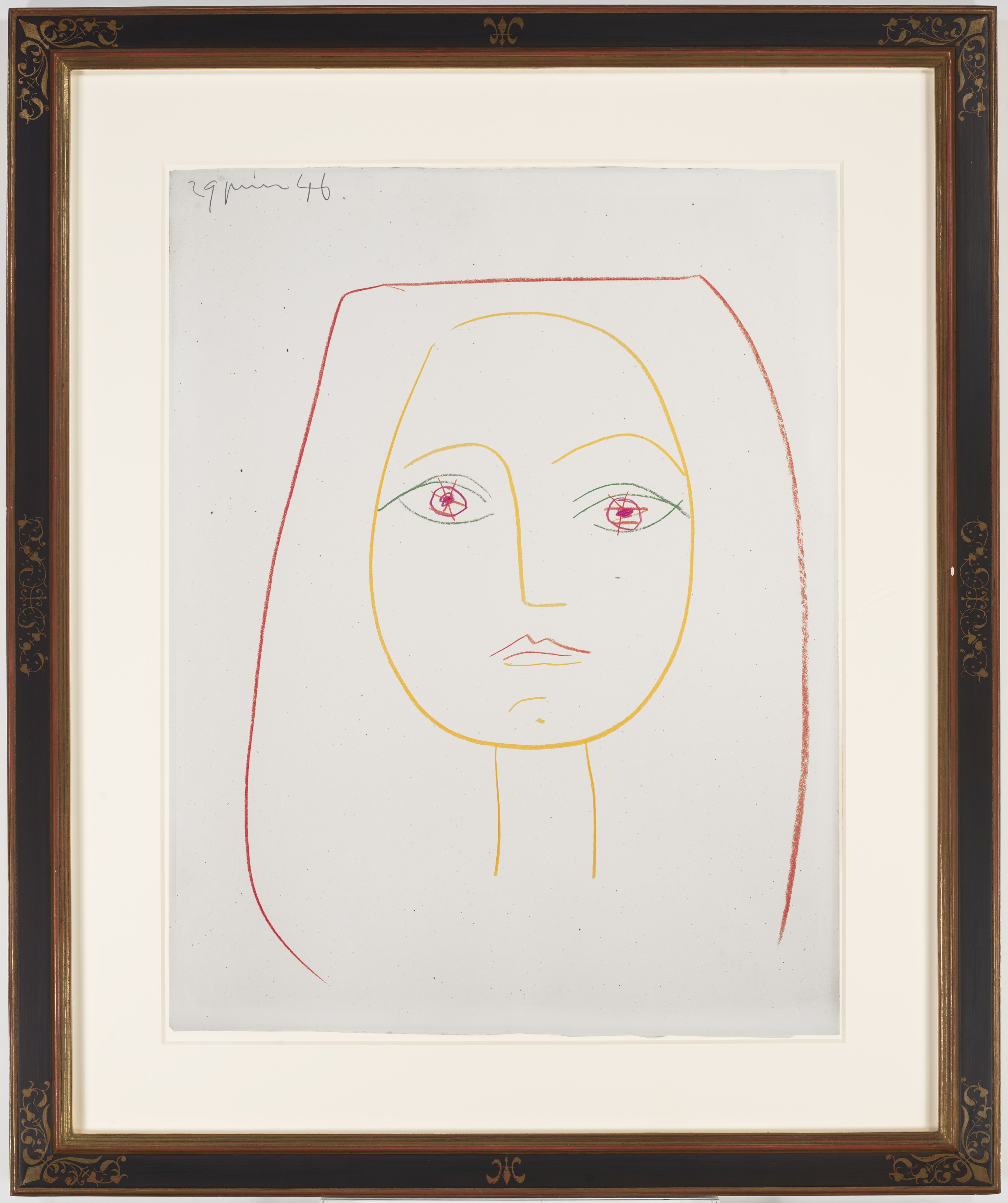 Pablo Picasso — Женский портрет (Франсуаза), изображение 2
