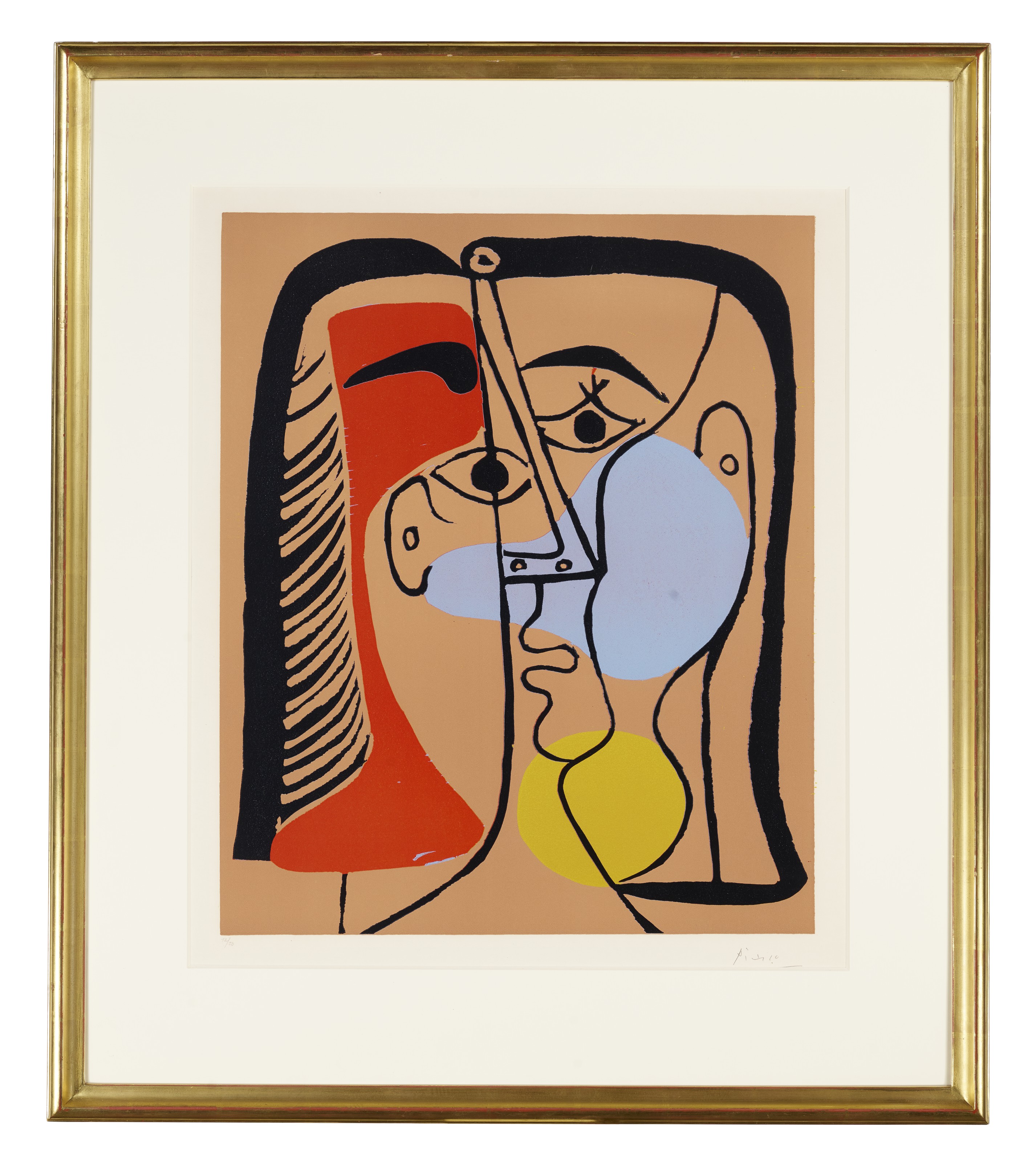 Pablo Picasso — Большой тет (Портрет Жаклин из Шевроле Лисса), изображение 2