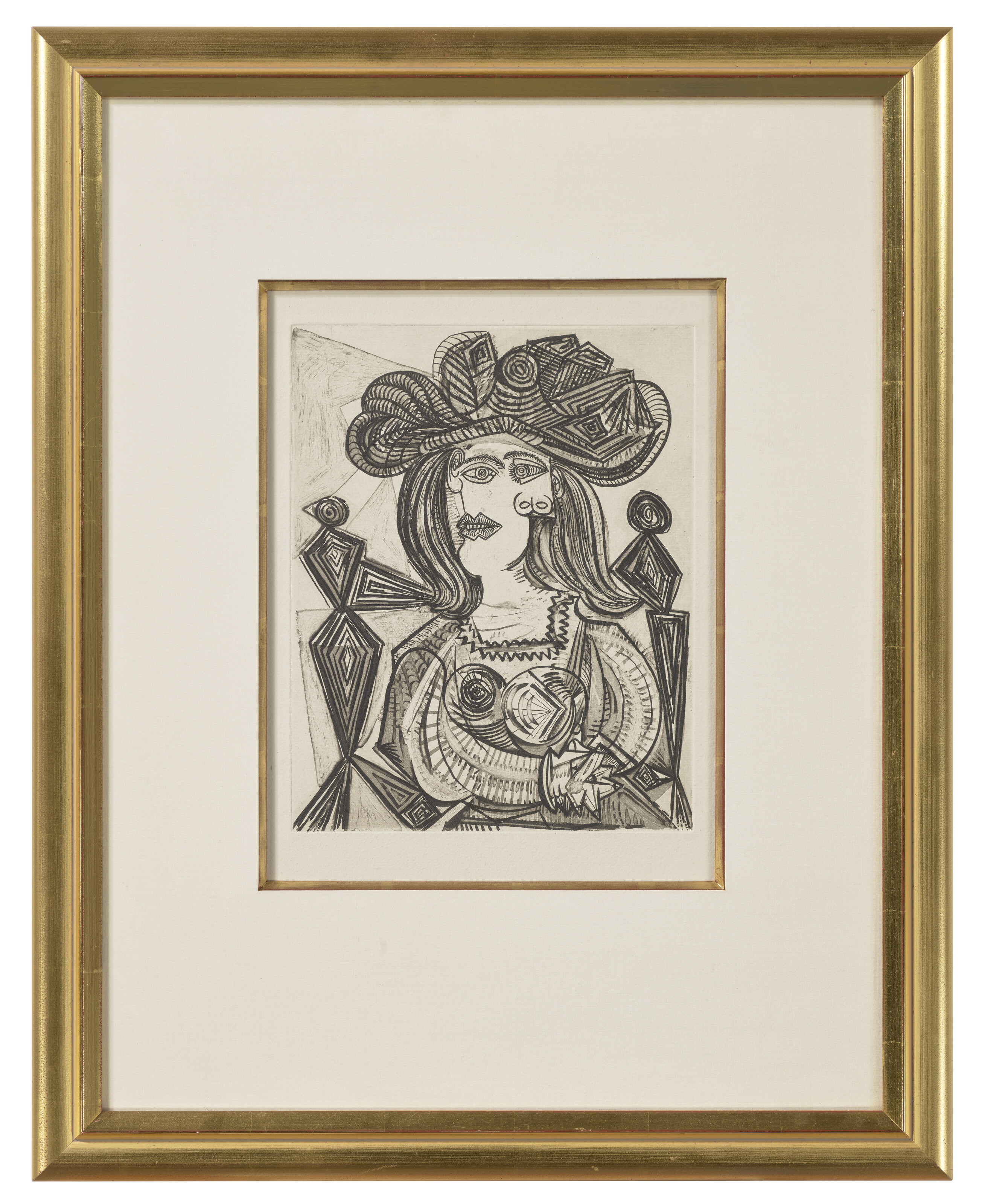 Pablo Picasso — Женщина в образе и во вводной части, изображение 2