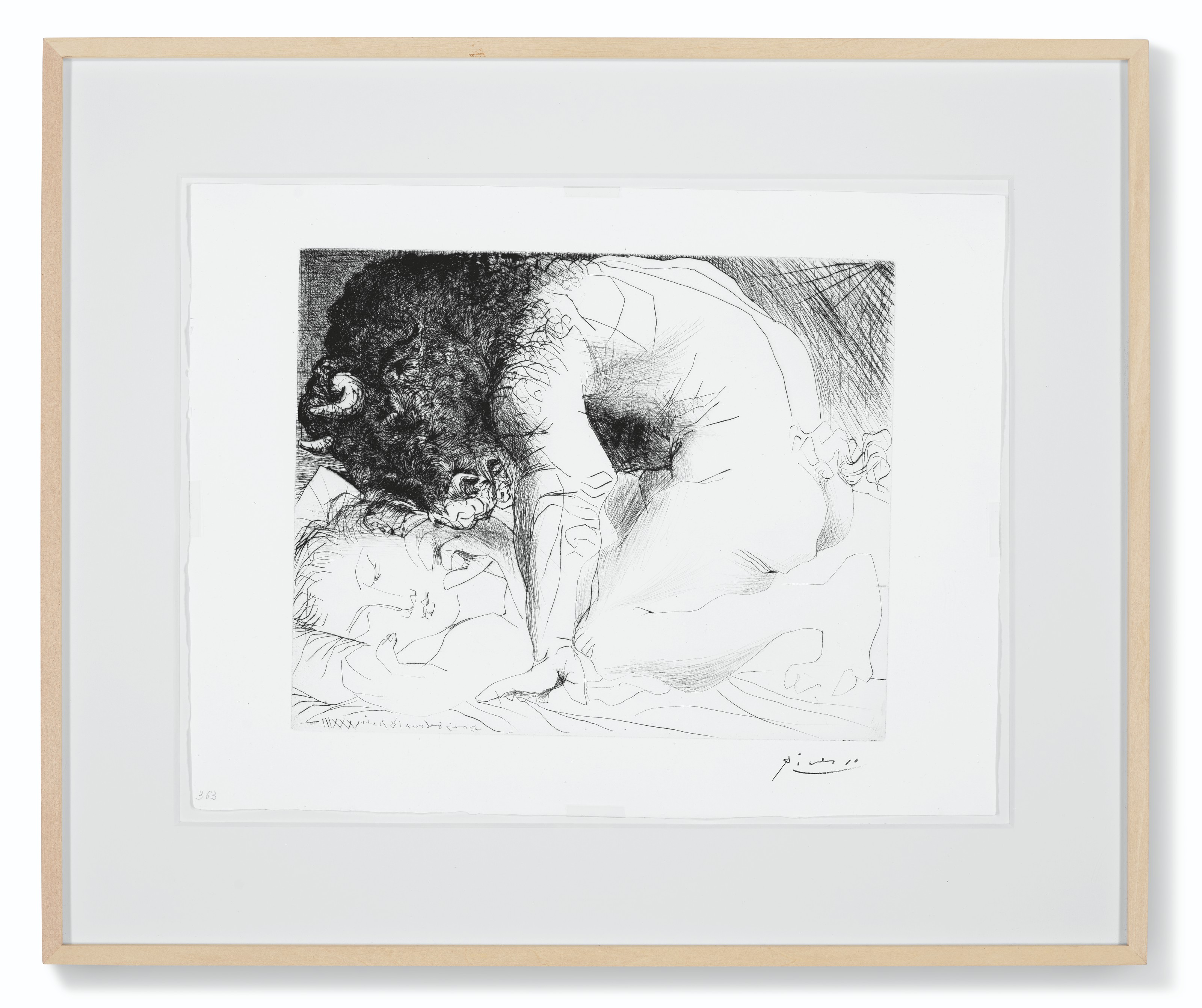 Pablo Picasso — Нежное средство для ухода за уснувшей девушкой от La Suite Vollard, изображение 2