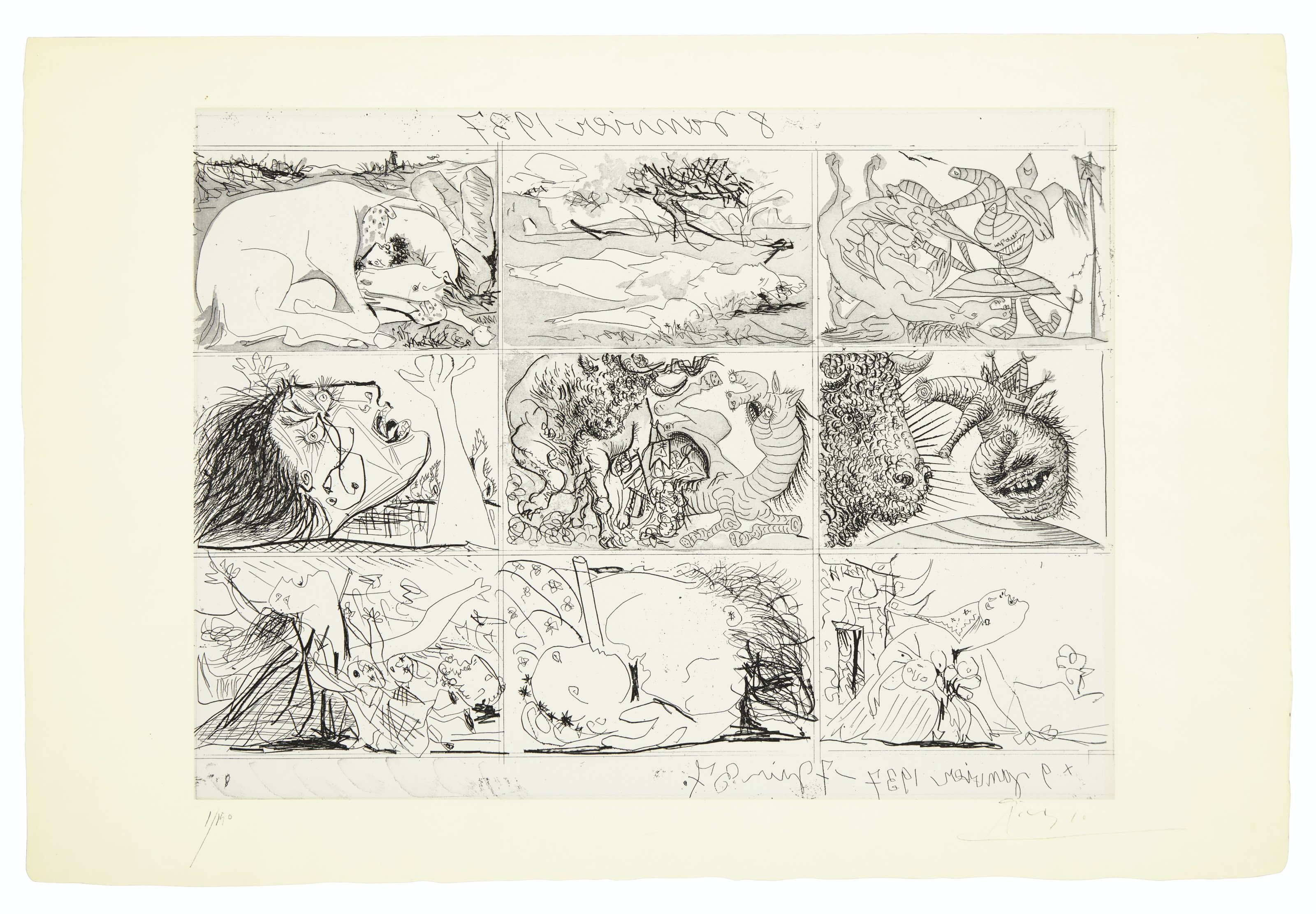 Pablo Picasso — Сын и Мать Франко, изображение 3