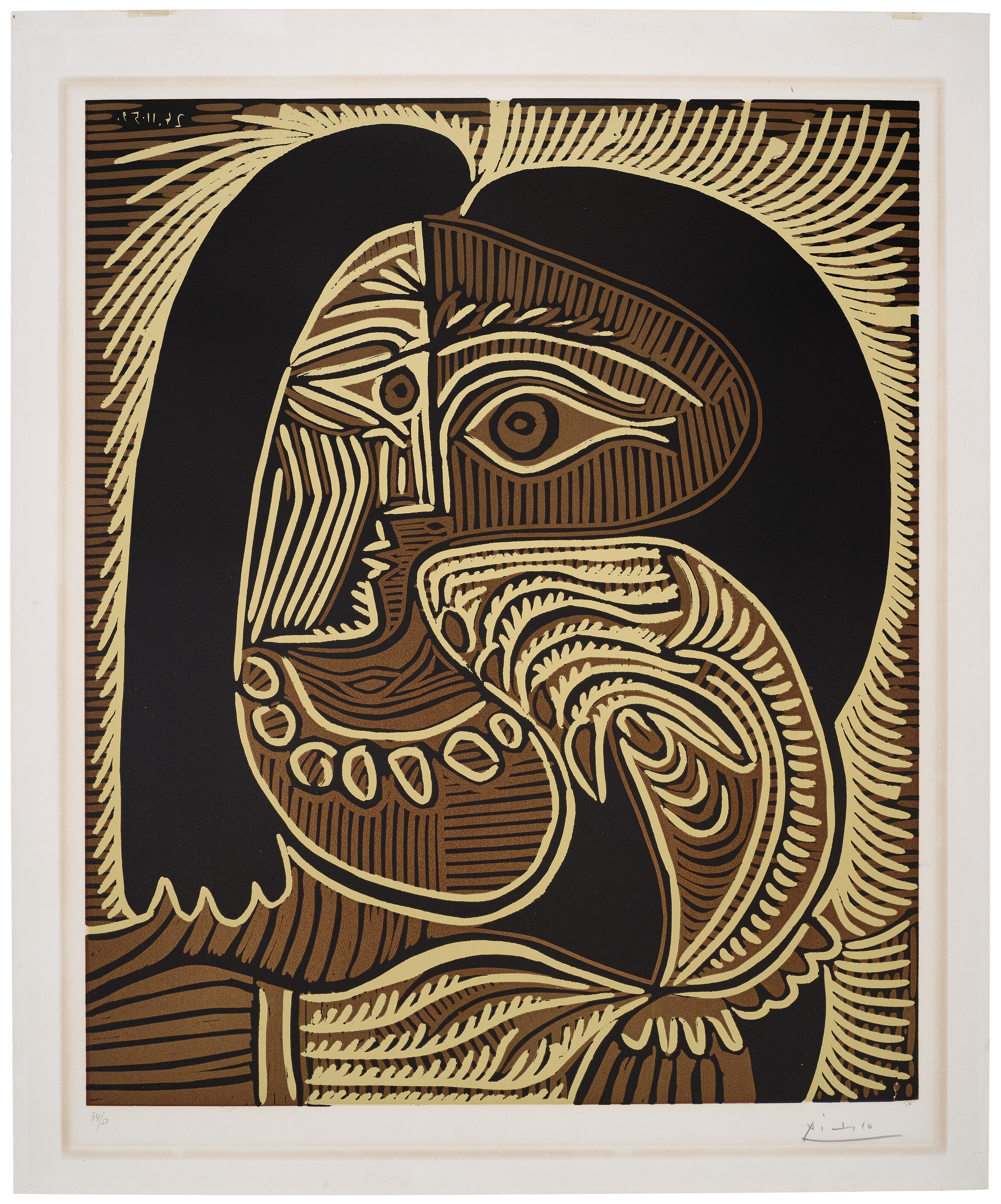 Pablo Picasso — Женщина в колье, изображение 3