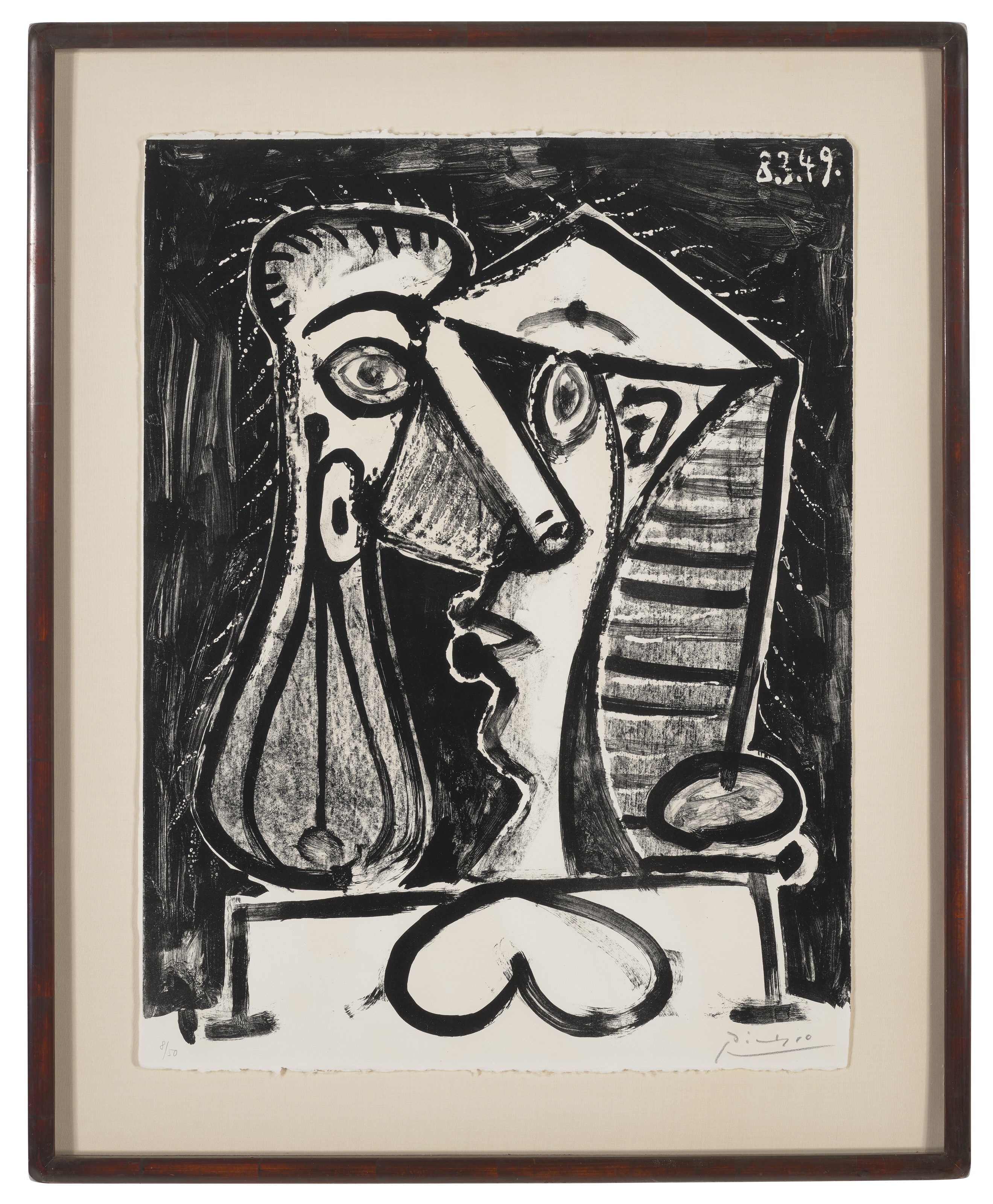 Pablo Picasso — Композиция рисунка II, изображение 2